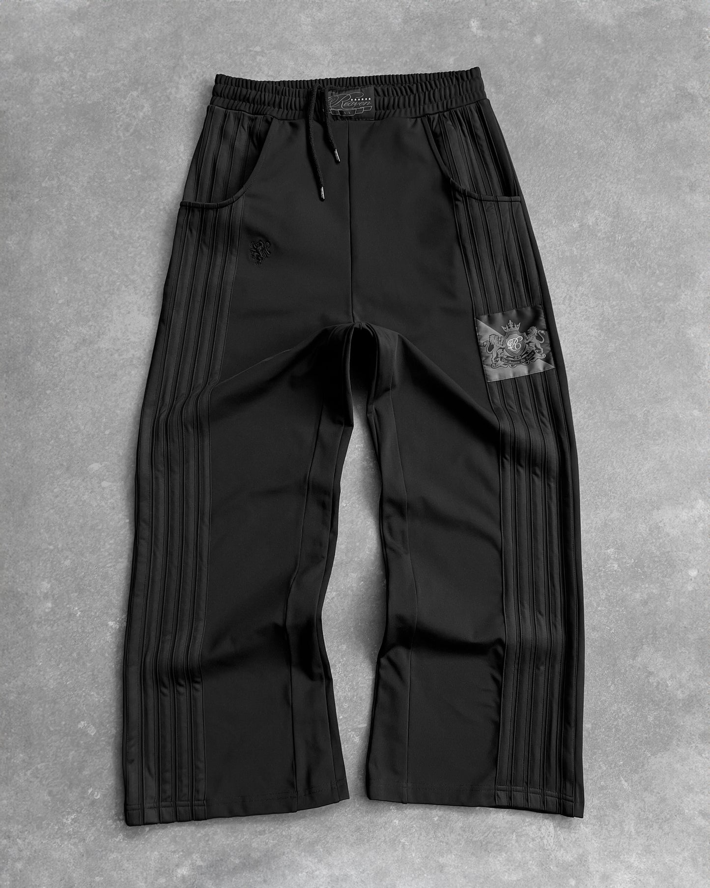 Reaven Black Heritage Trackpants