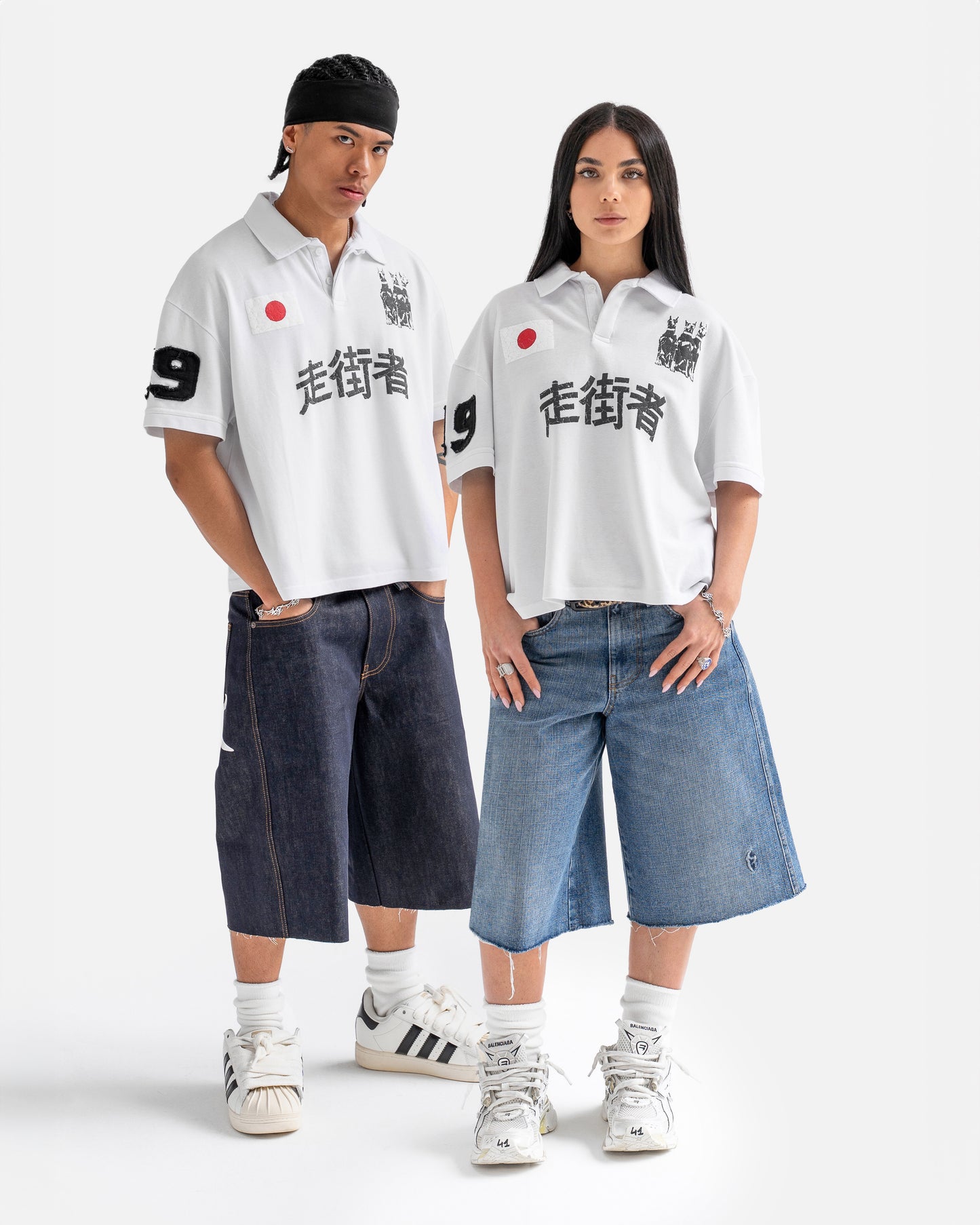 Reaven White Run Tha Streetz Polo