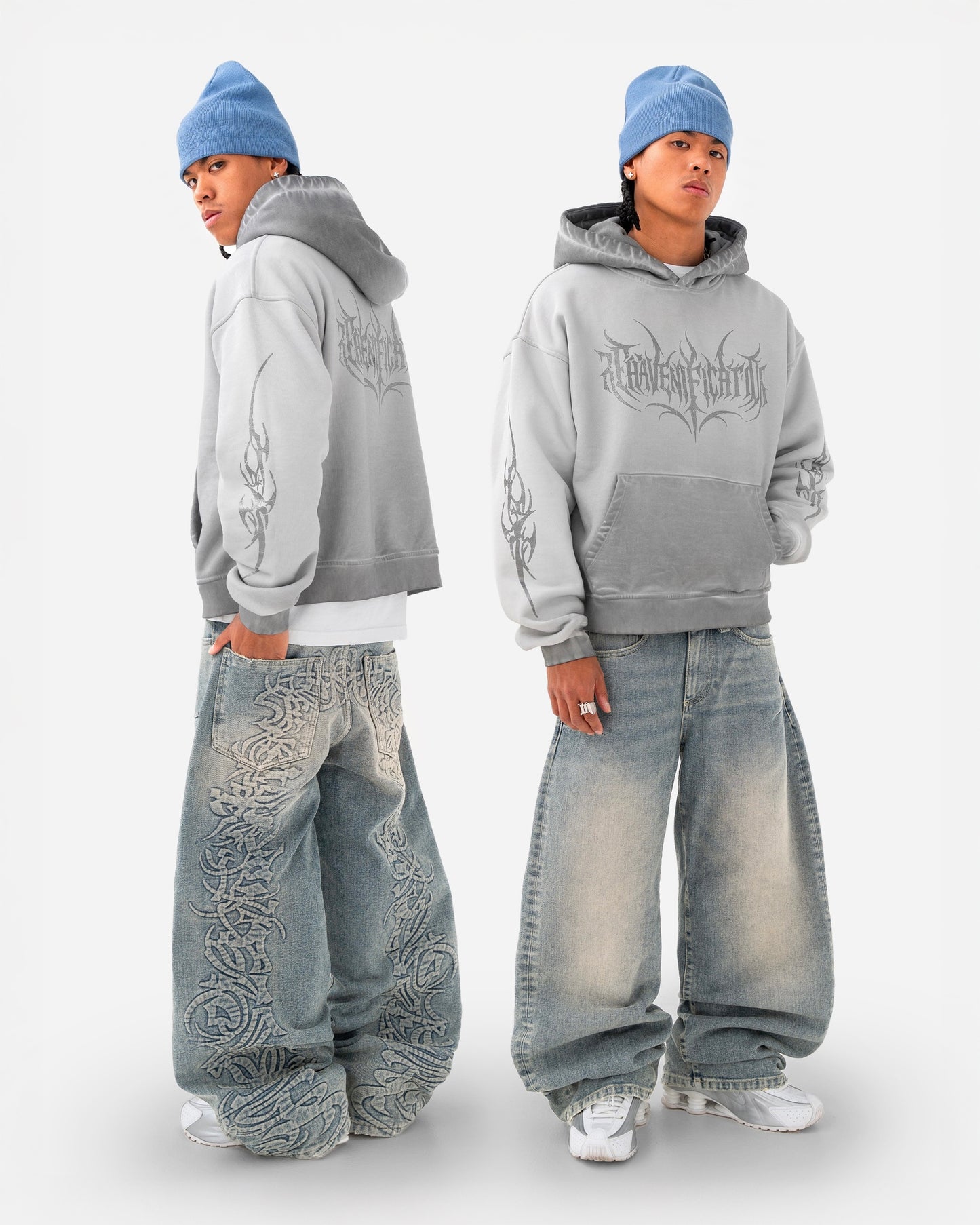 Reaven Gunmetal Grey Reavenification Hoodie