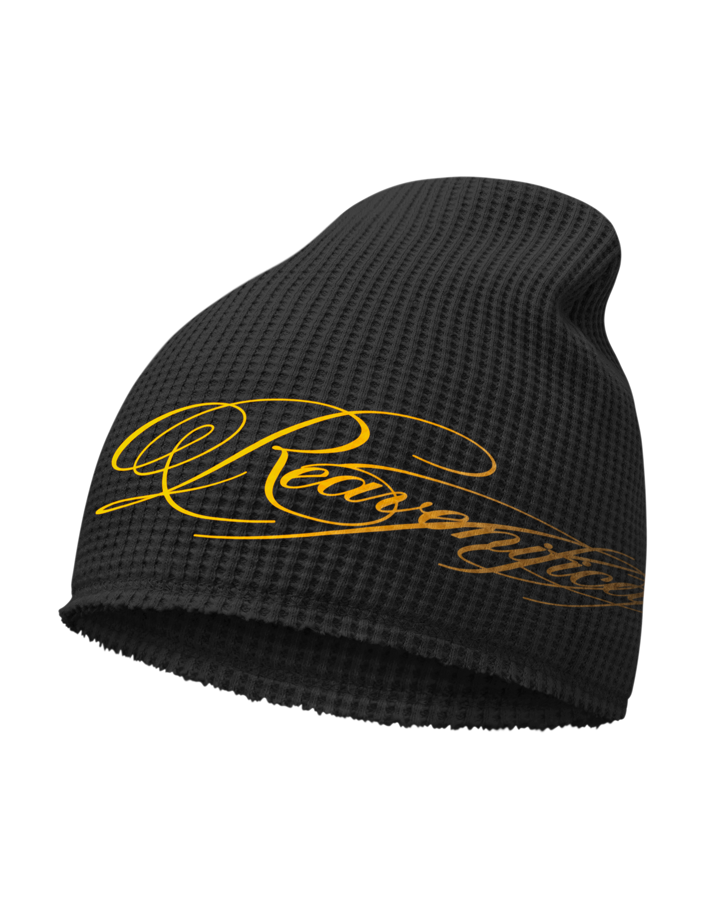 Reaven Black Thermal Beanie