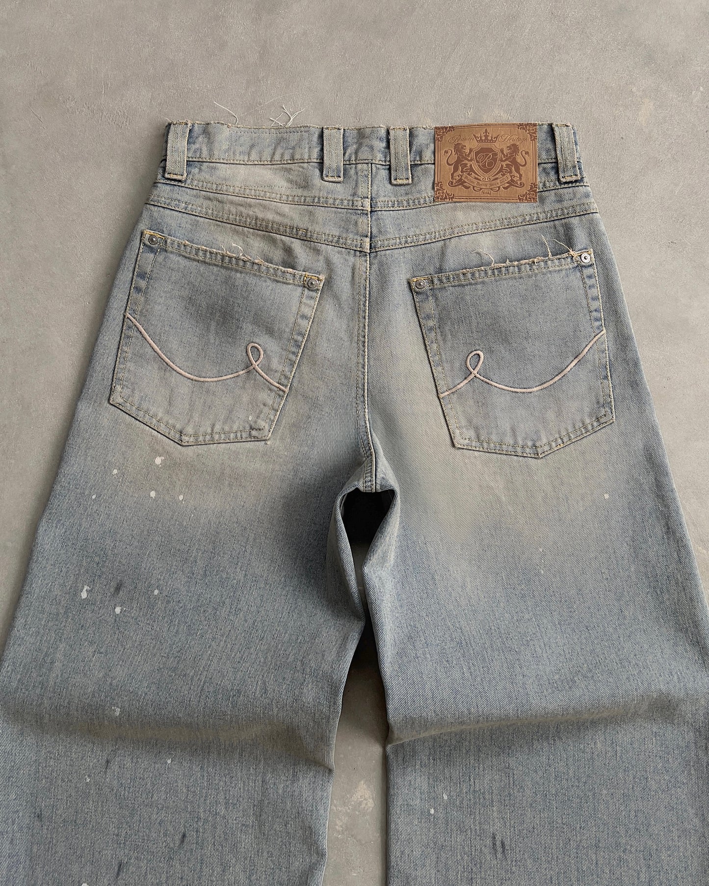 Reaven Paint Heritage Denim Jeans