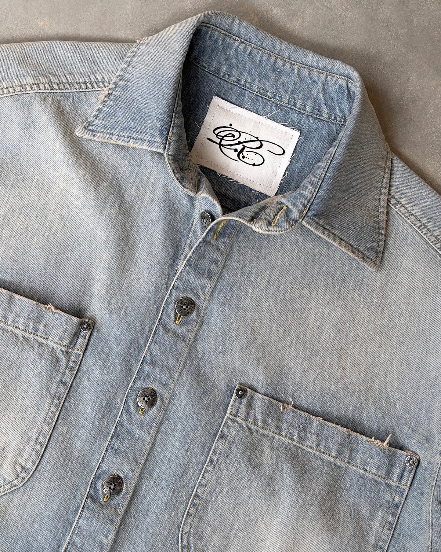 Reaven Paint Heritage Denim Overshirt