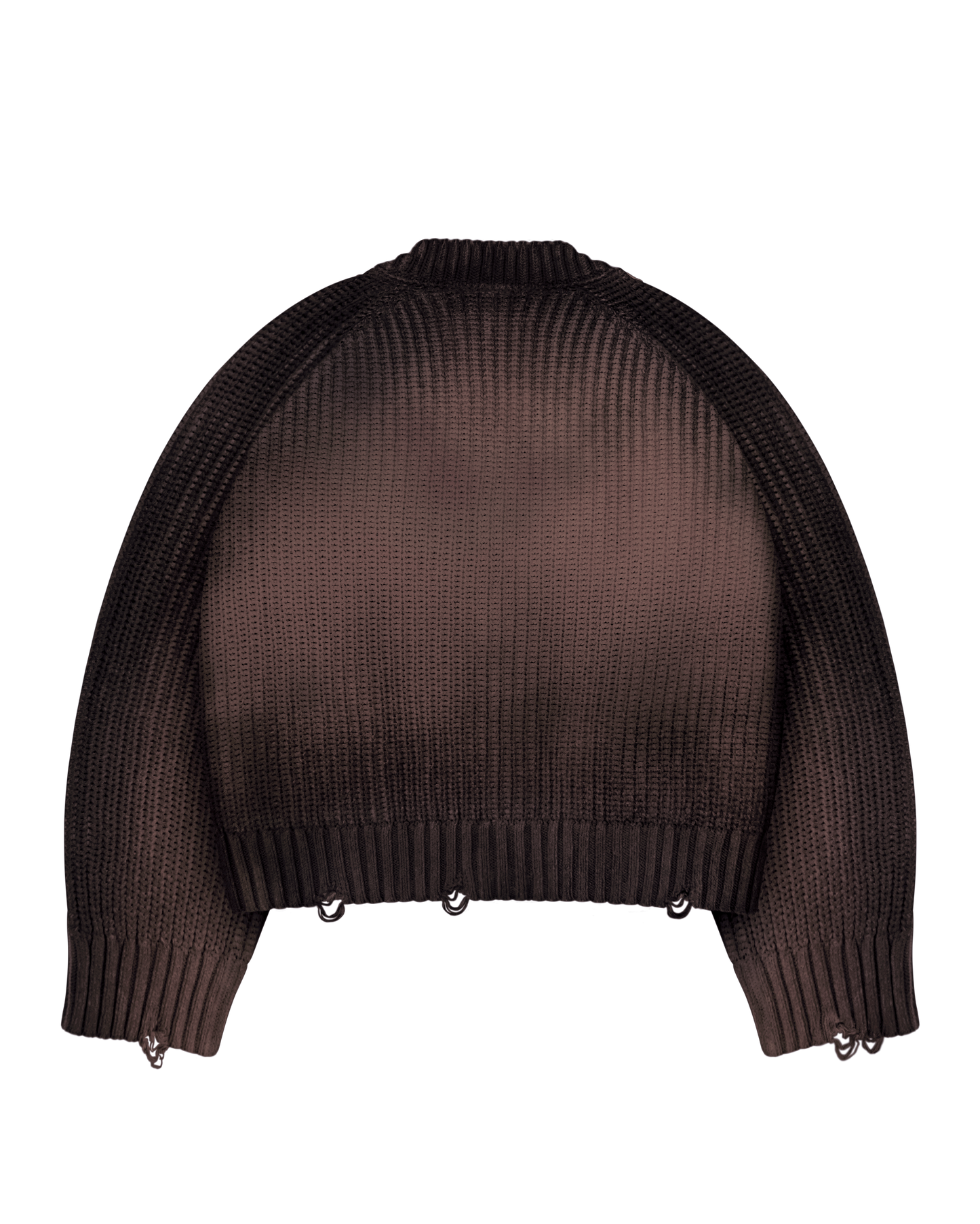 Reaven Brown Sunfaded Cardigan