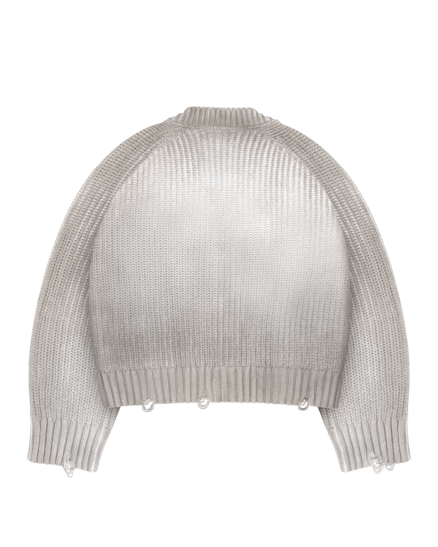 Reaven Grey Sunfaded Cardigan