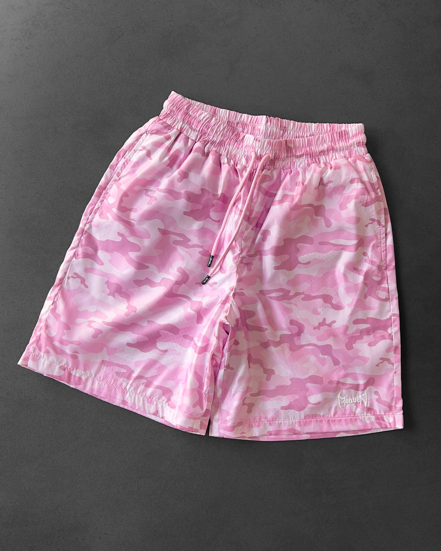Reaven Pink Camo Swimshorts