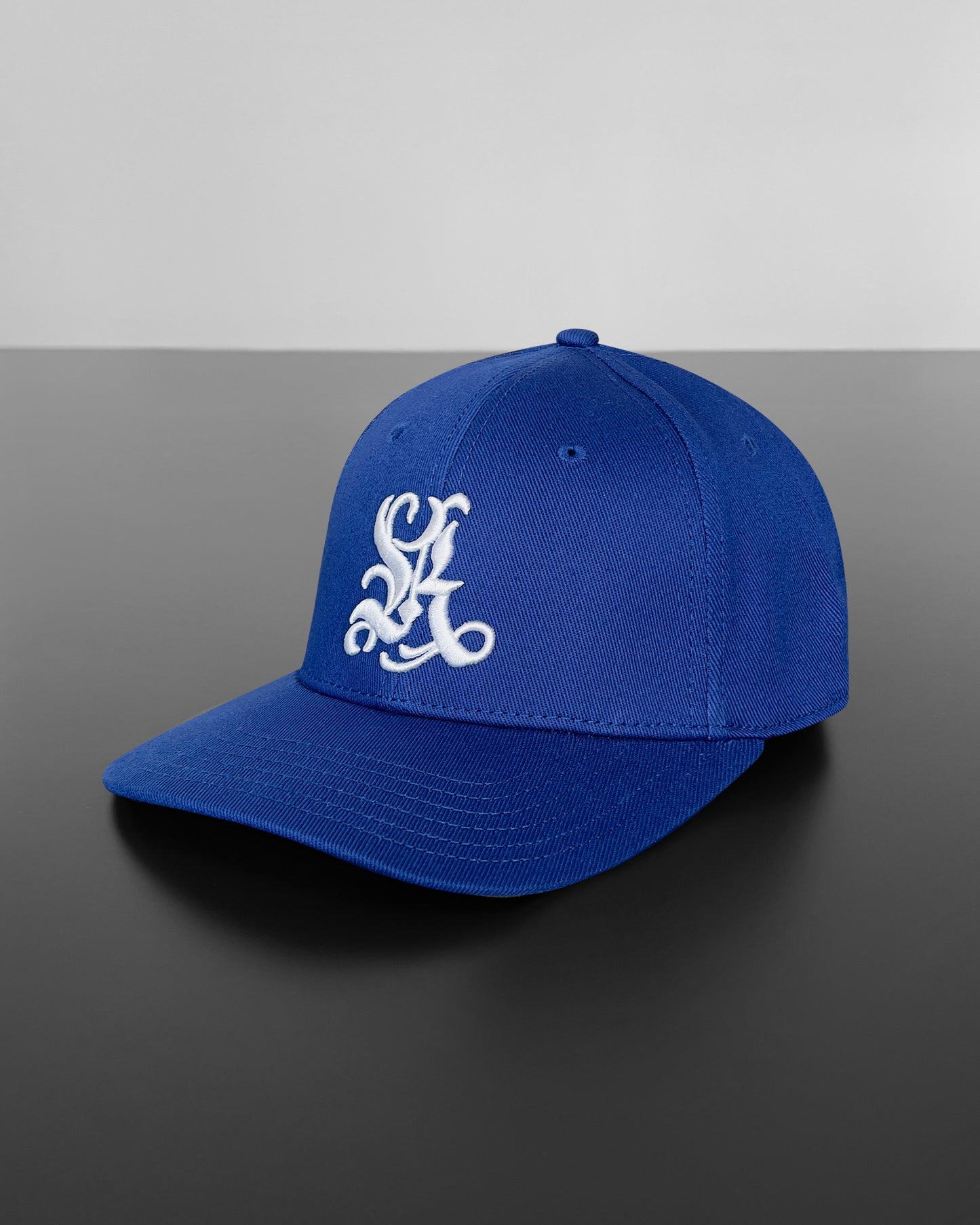 Reaven Blue Creed Fitted Hat