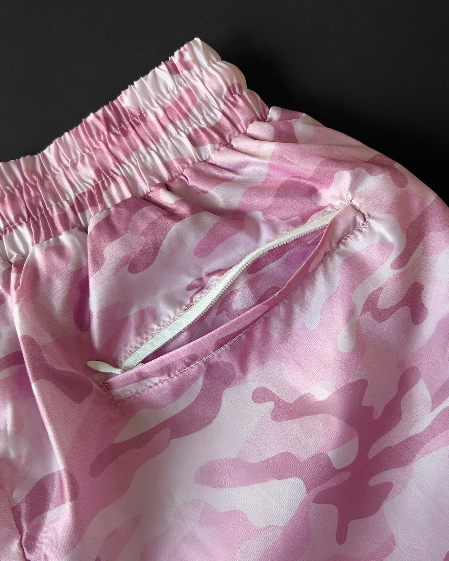 Reaven Pink Camo Swimshorts