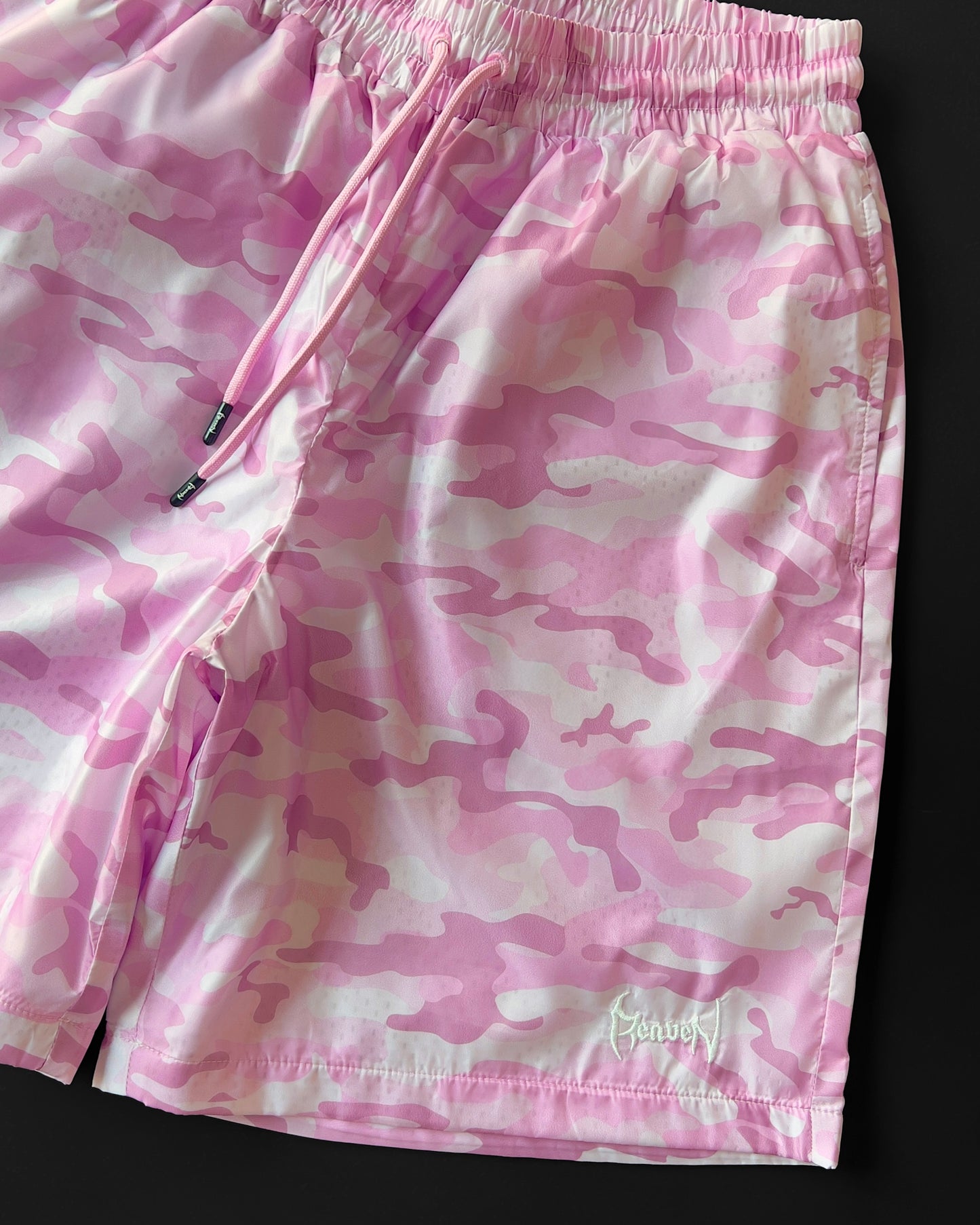Reaven Pink Camo Swimshorts