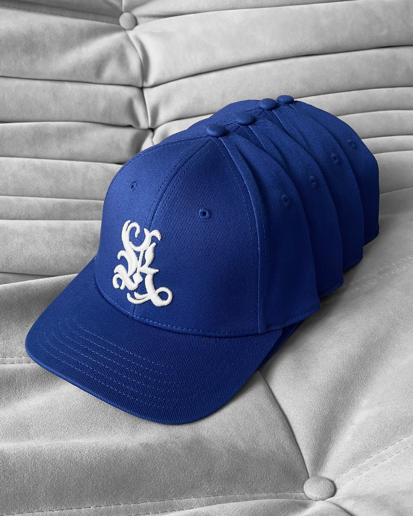 Reaven Blue Creed Fitted Hat