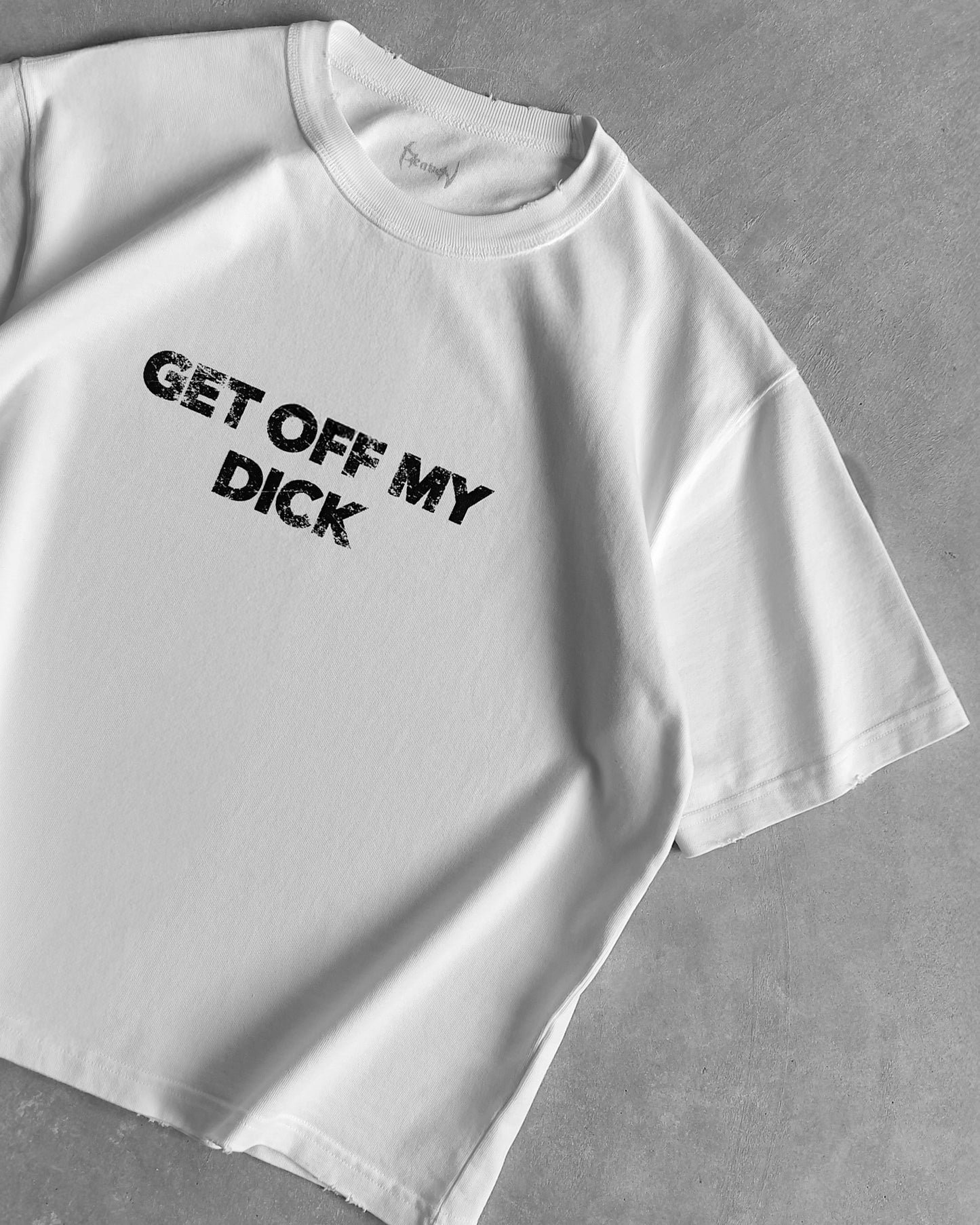 Reaven White Get Off My D T-Shirt
