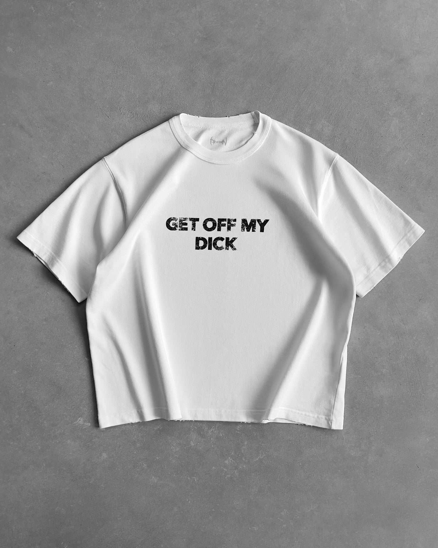 Reaven White Get Off My D T-Shirt