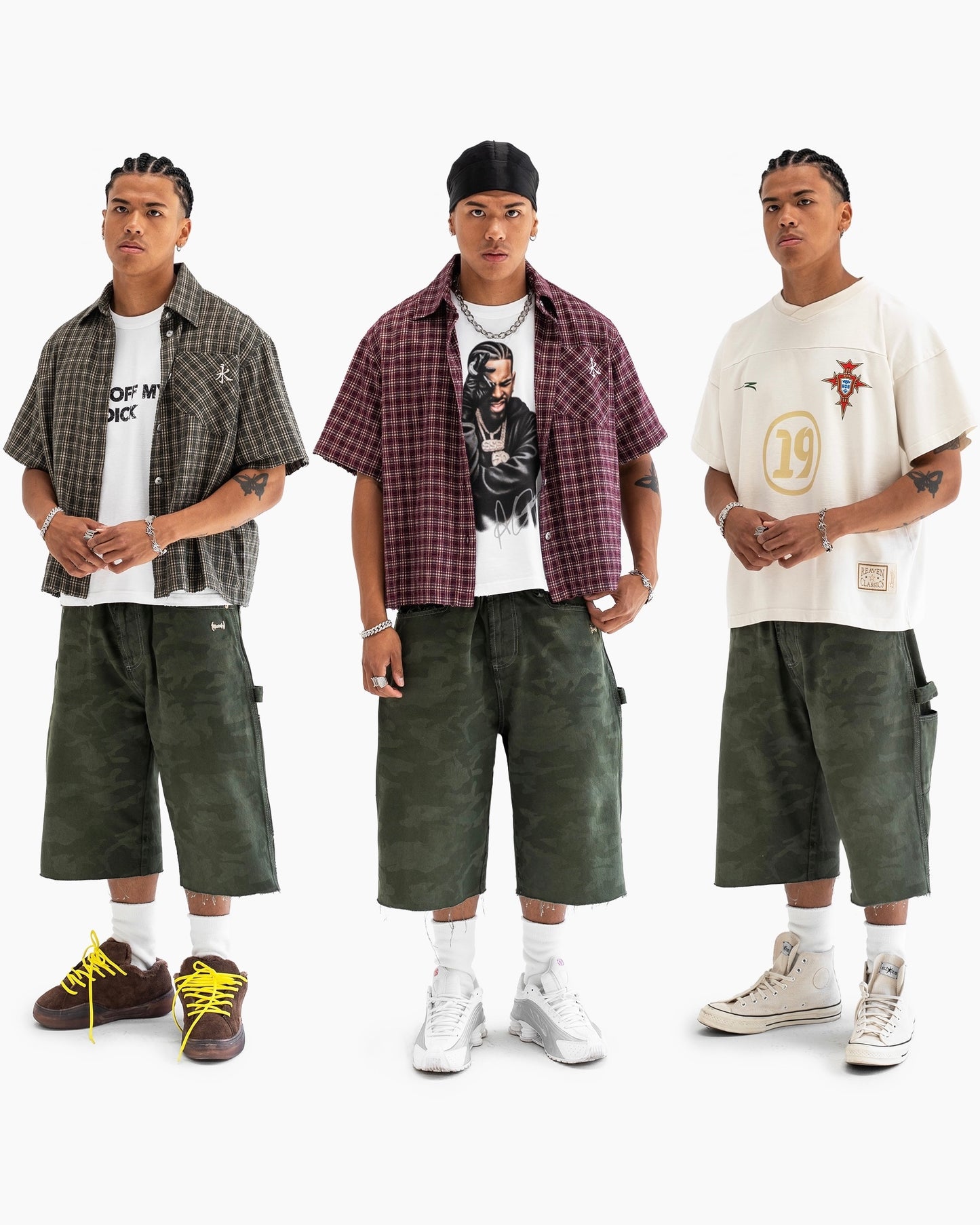 Reaven Signature Camo Jorts