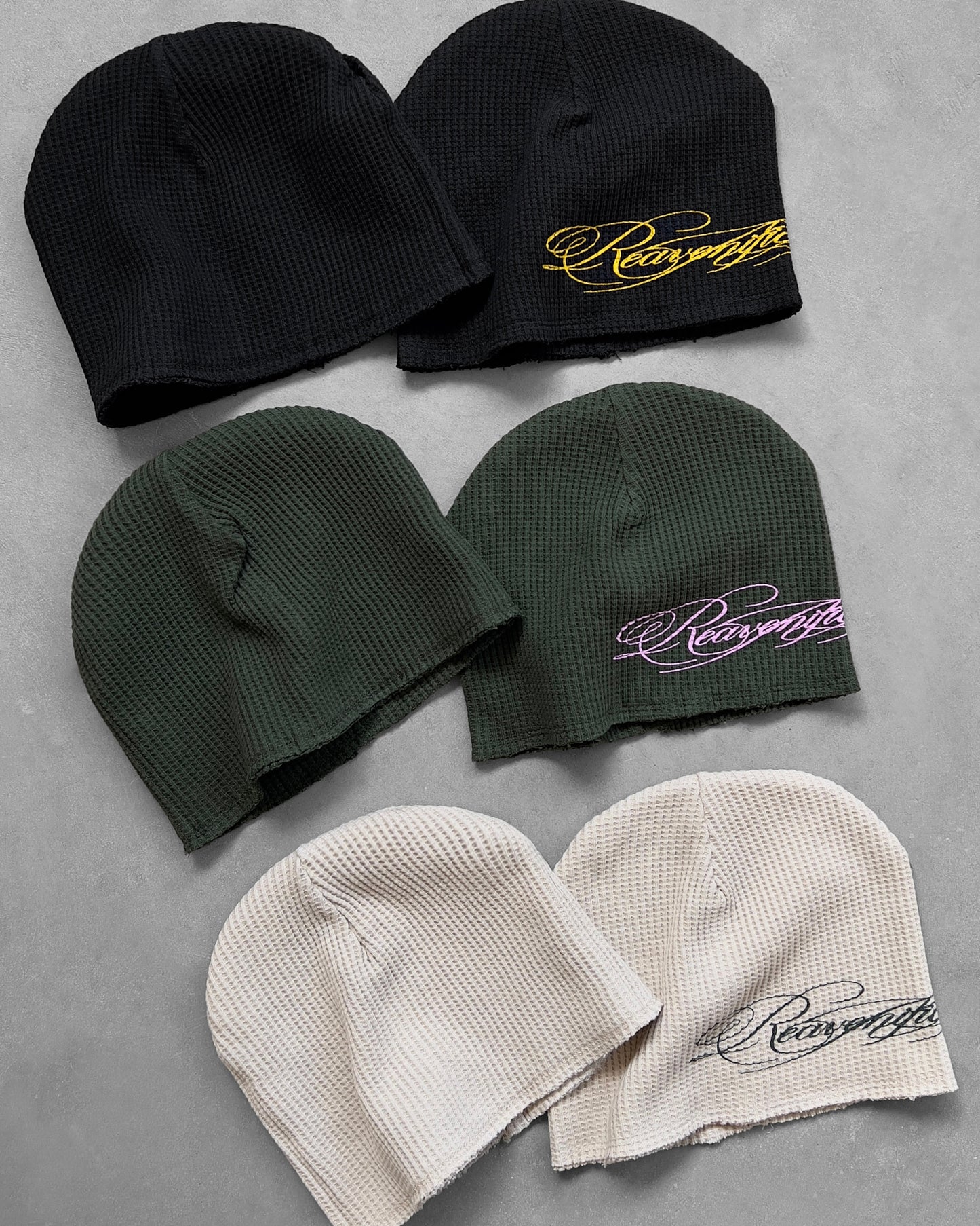 Reaven Black Thermal Beanie