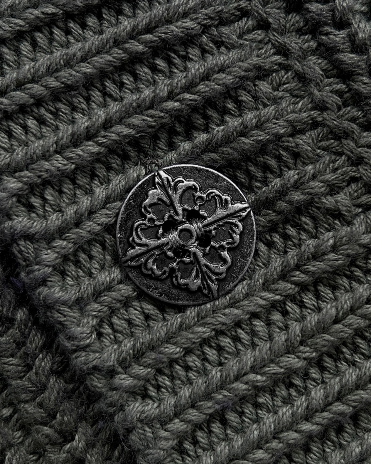 Reaven Green Sunfaded Cardigan