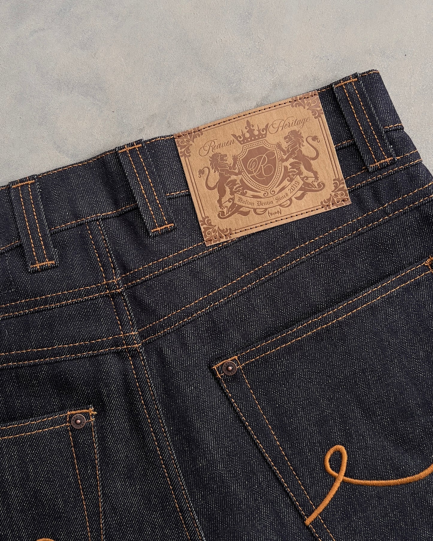 Reaven Raw Heritage Denim Jeans