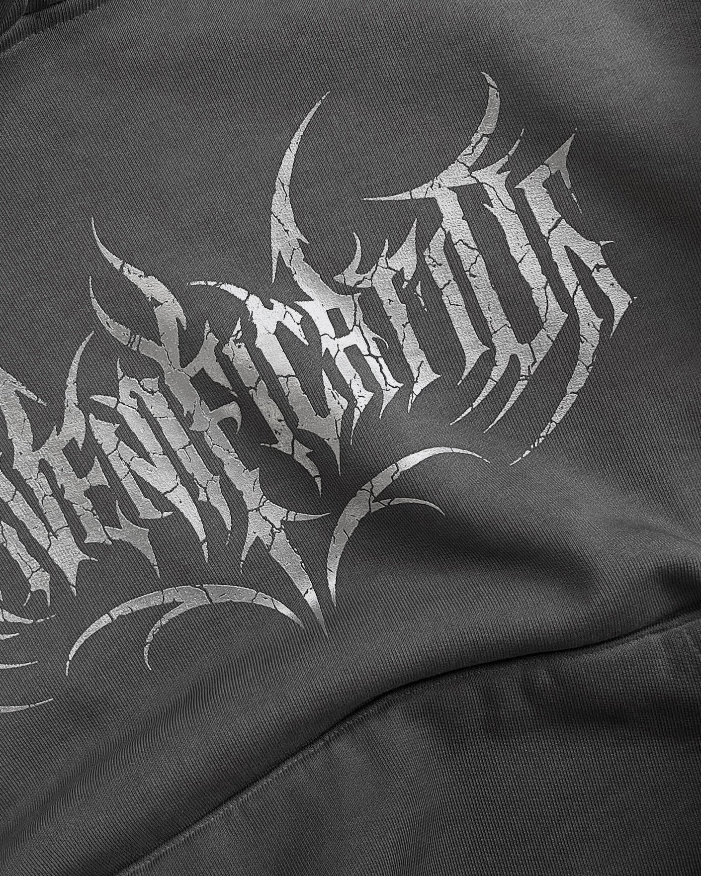 Reaven Silver Black Reavenification Hoodie