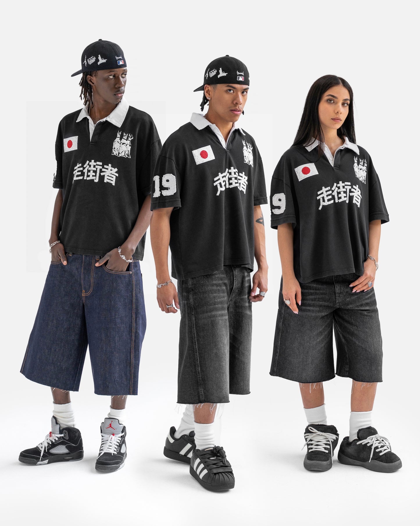 Reaven Black Run Tha Streetz Polo