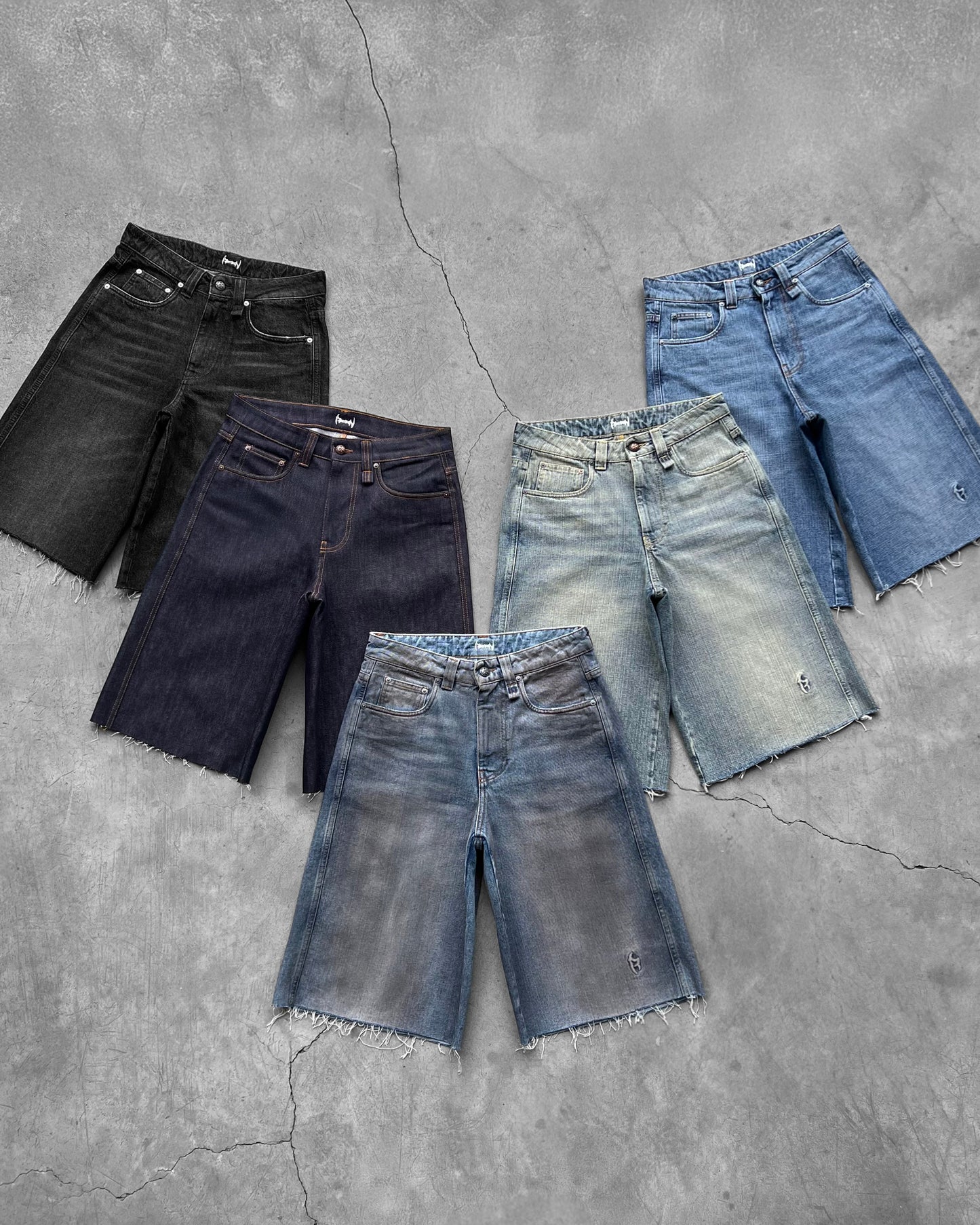 Reaven Raw Everlasting Jorts (NO PRINT)