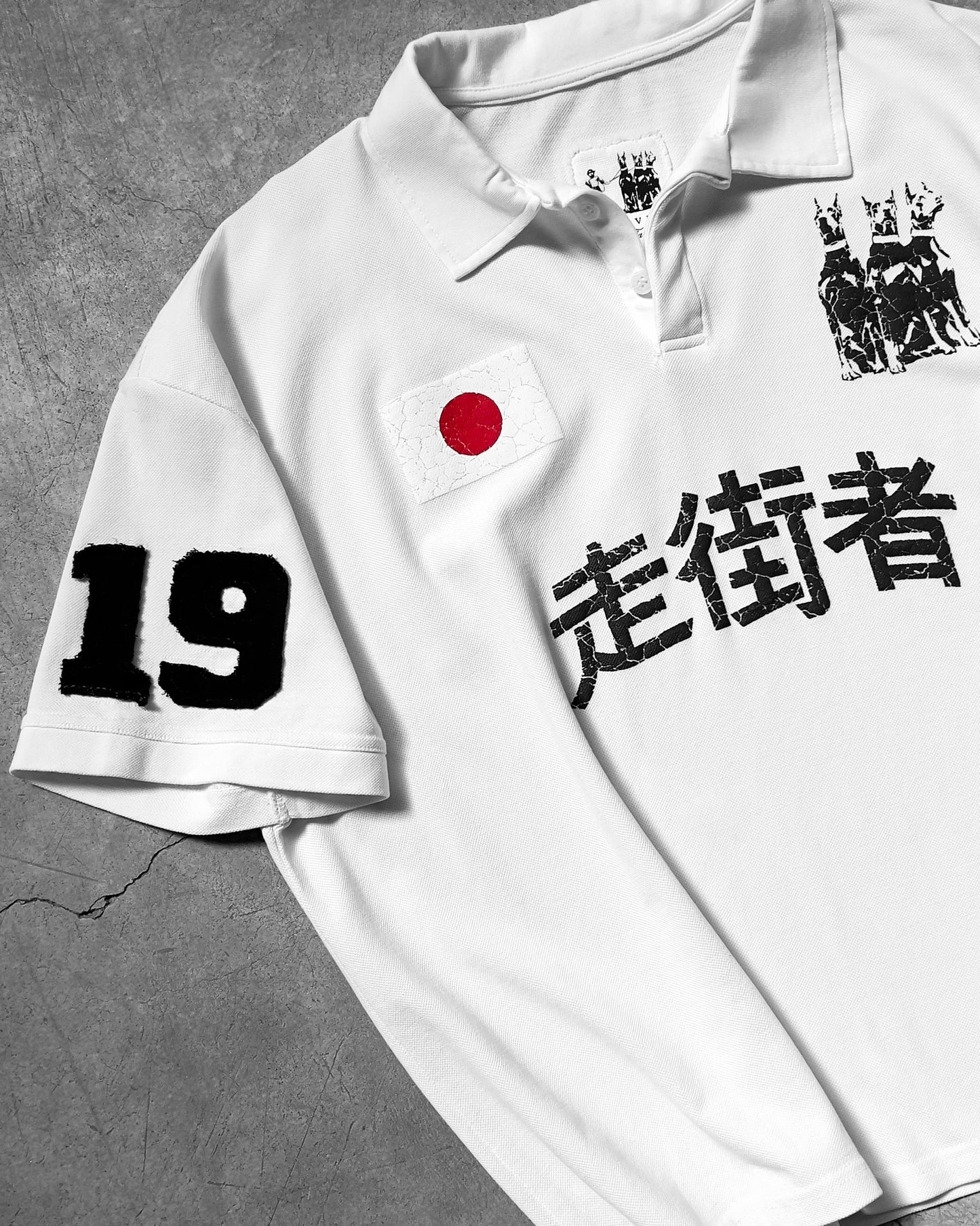 Reaven White Run Tha Streetz Polo