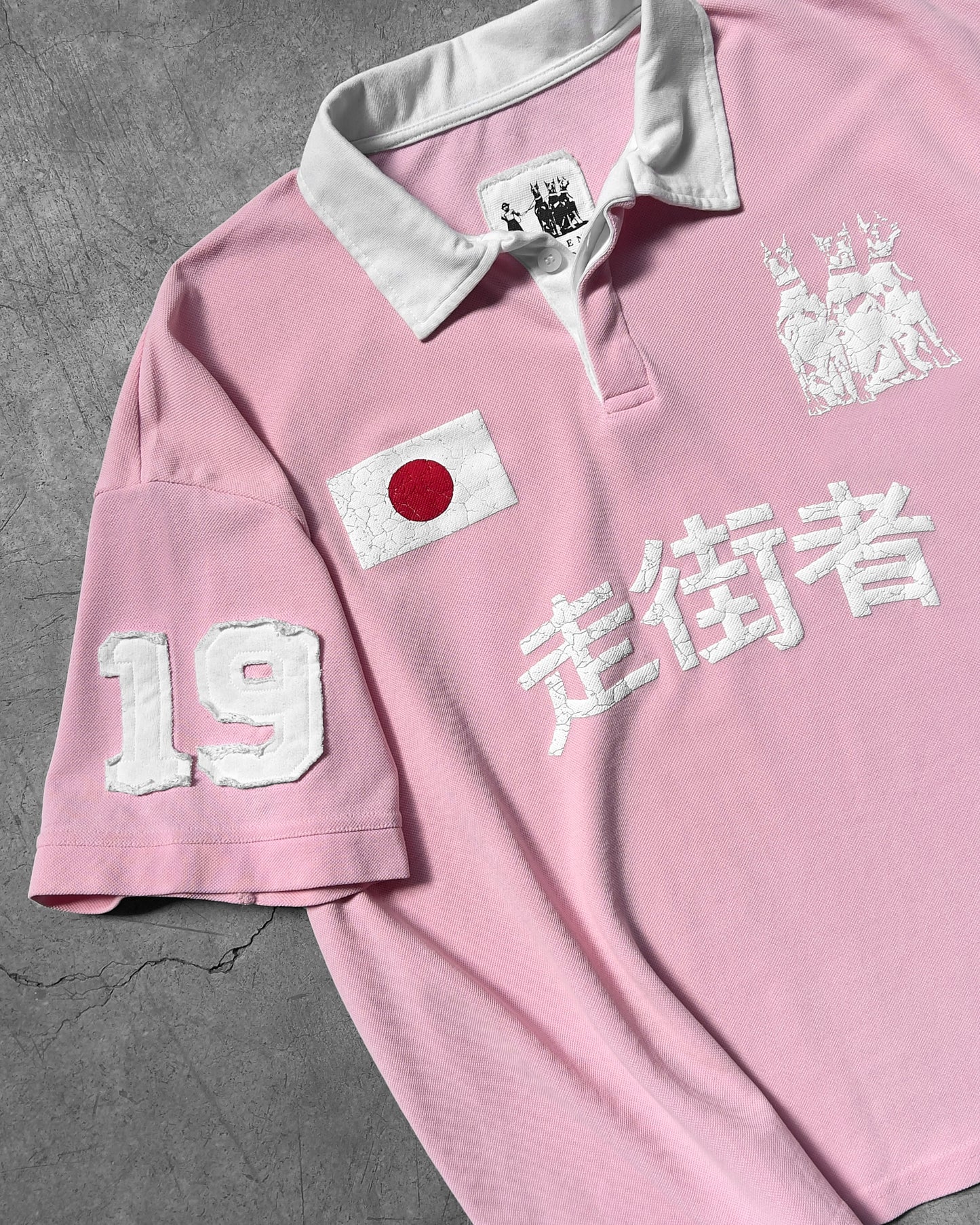 Reaven Pink Run Tha Streetz Polo