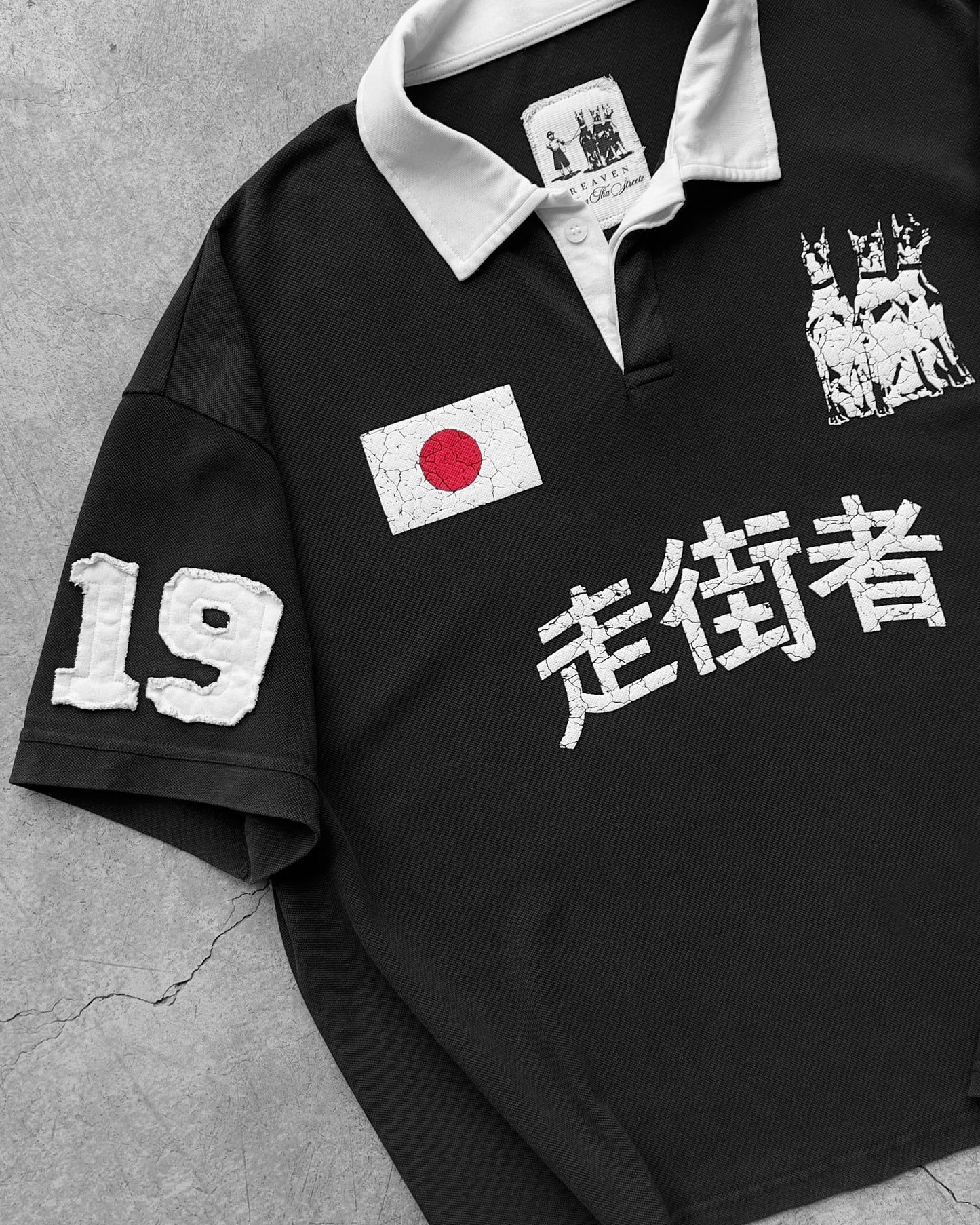 Reaven Black Run Tha Streetz Polo
