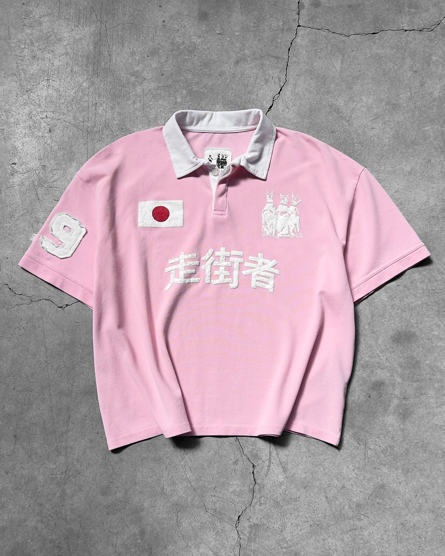 Reaven Pink Run Tha Streetz Polo