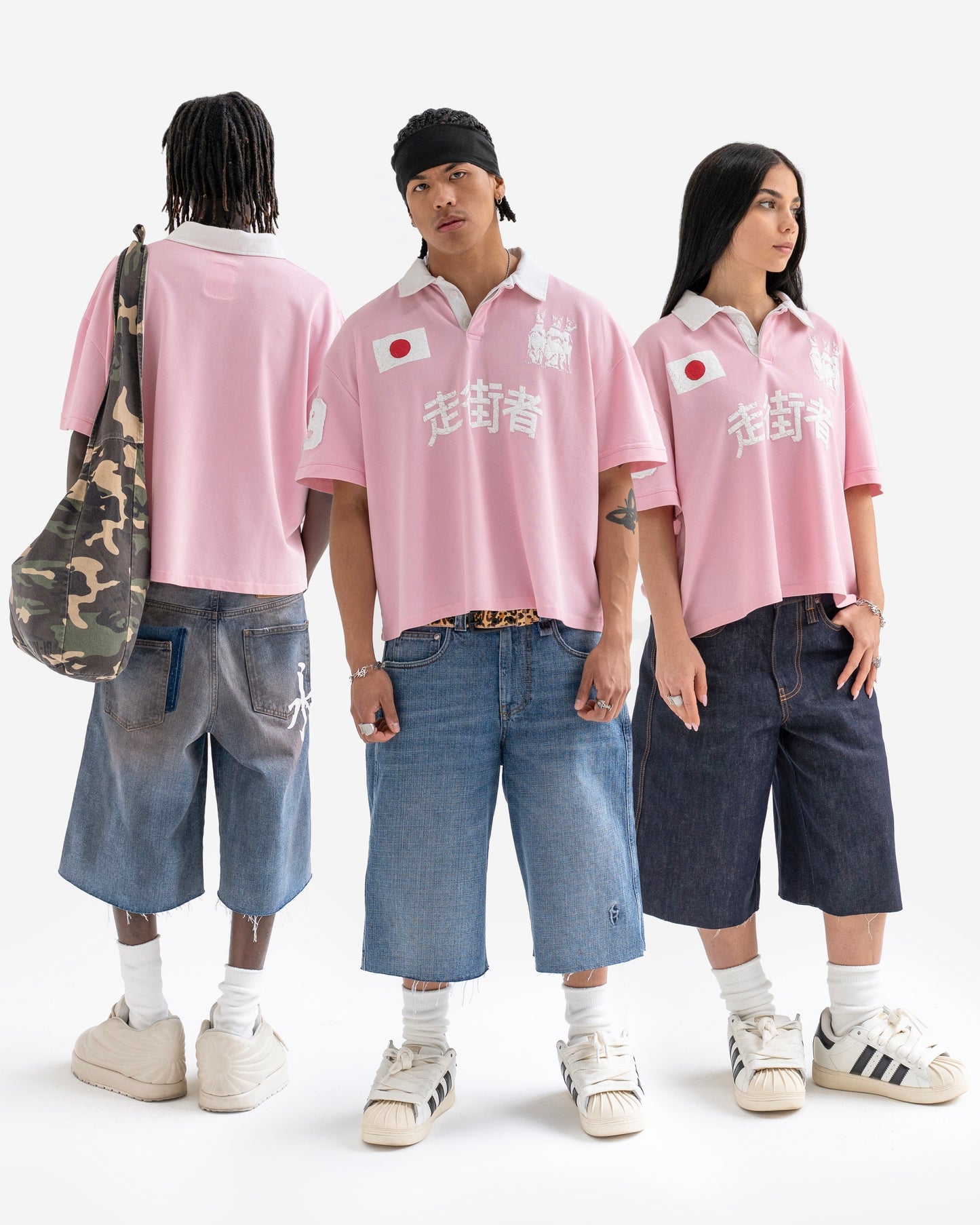 Reaven Pink Run Tha Streetz Polo