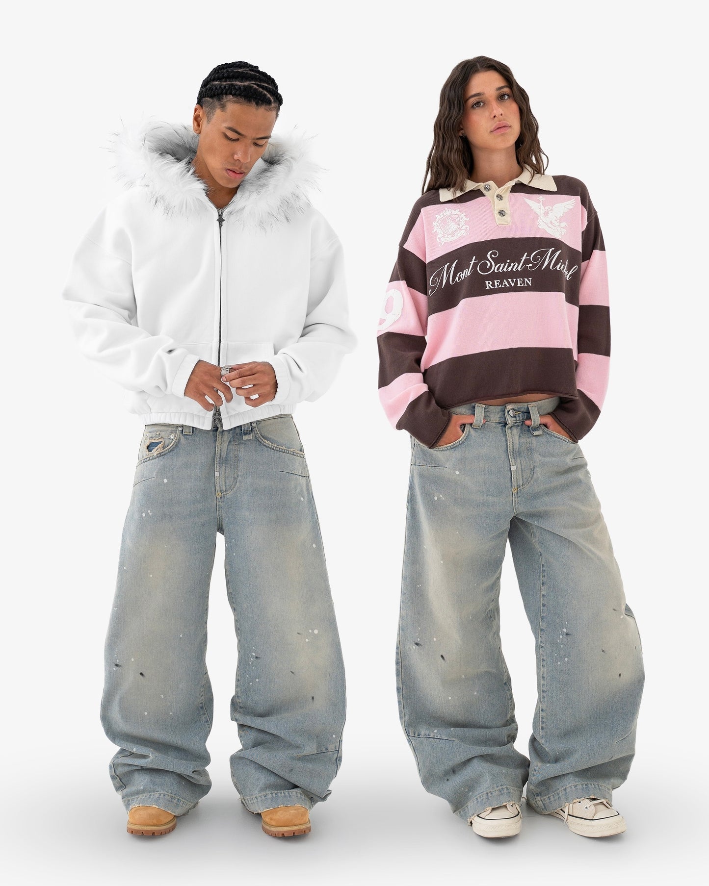 Reaven Paint Heritage Denim Jeans