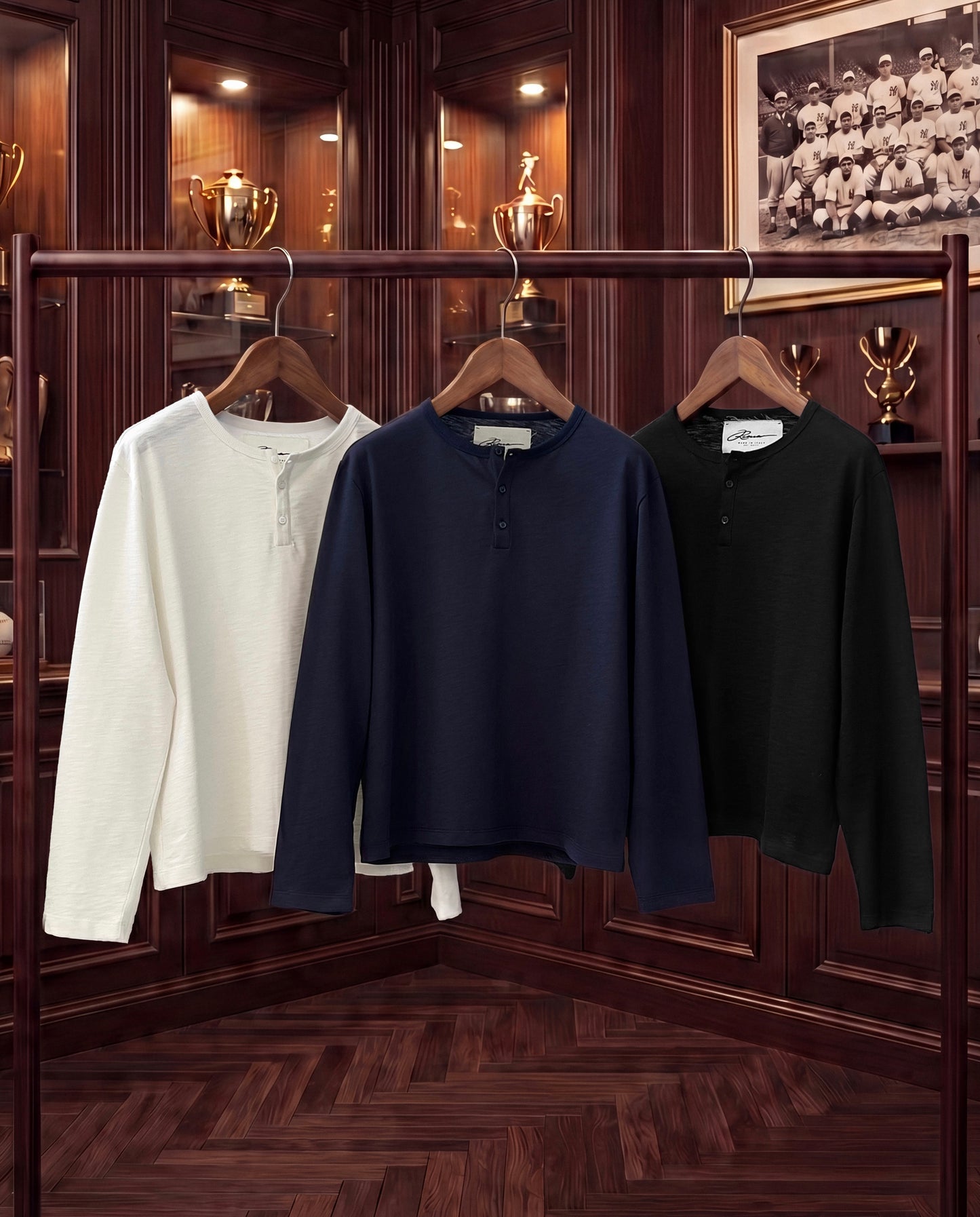 Reaven Navy Serafino Longsleeve