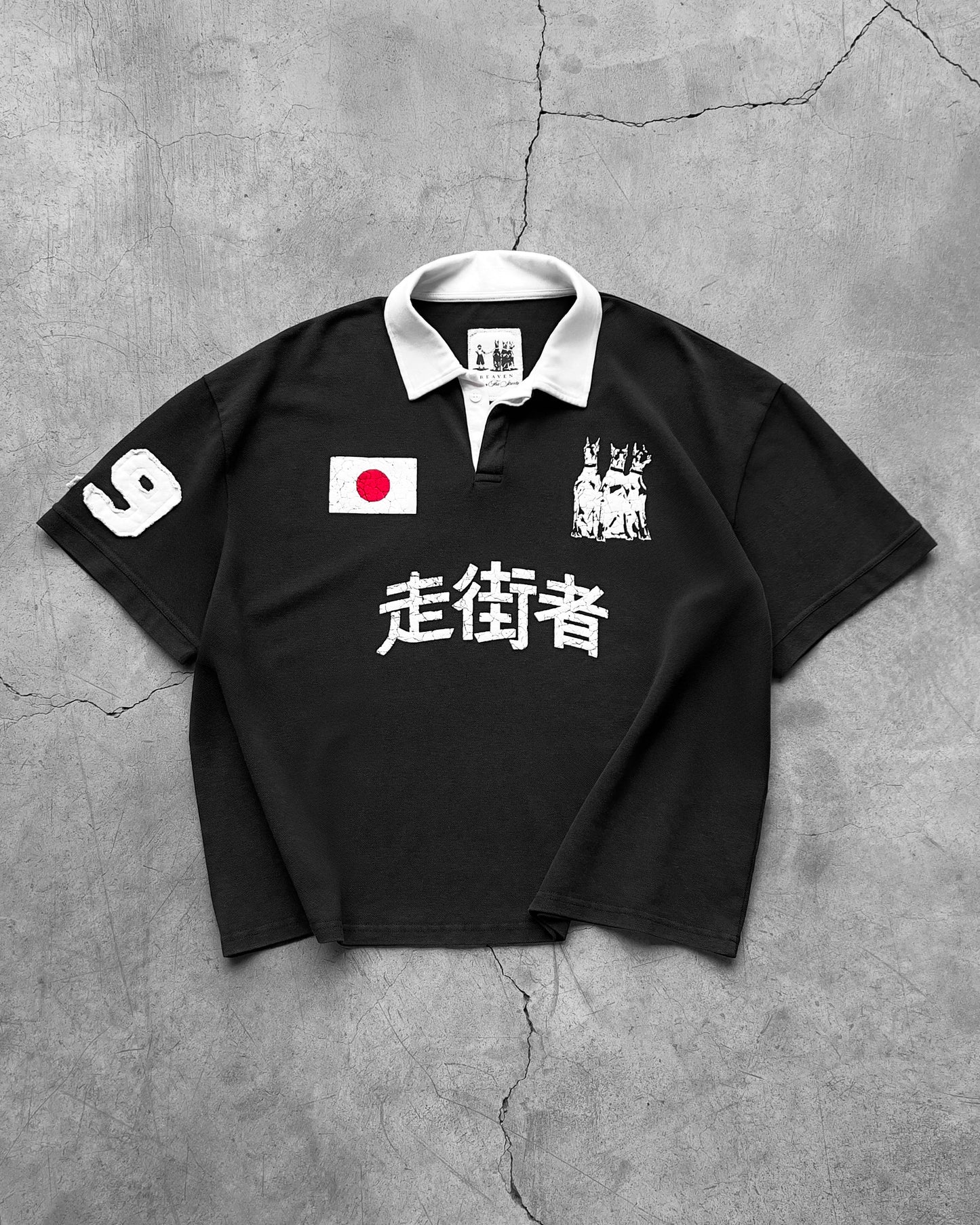 Reaven Black Run Tha Streetz Polo
