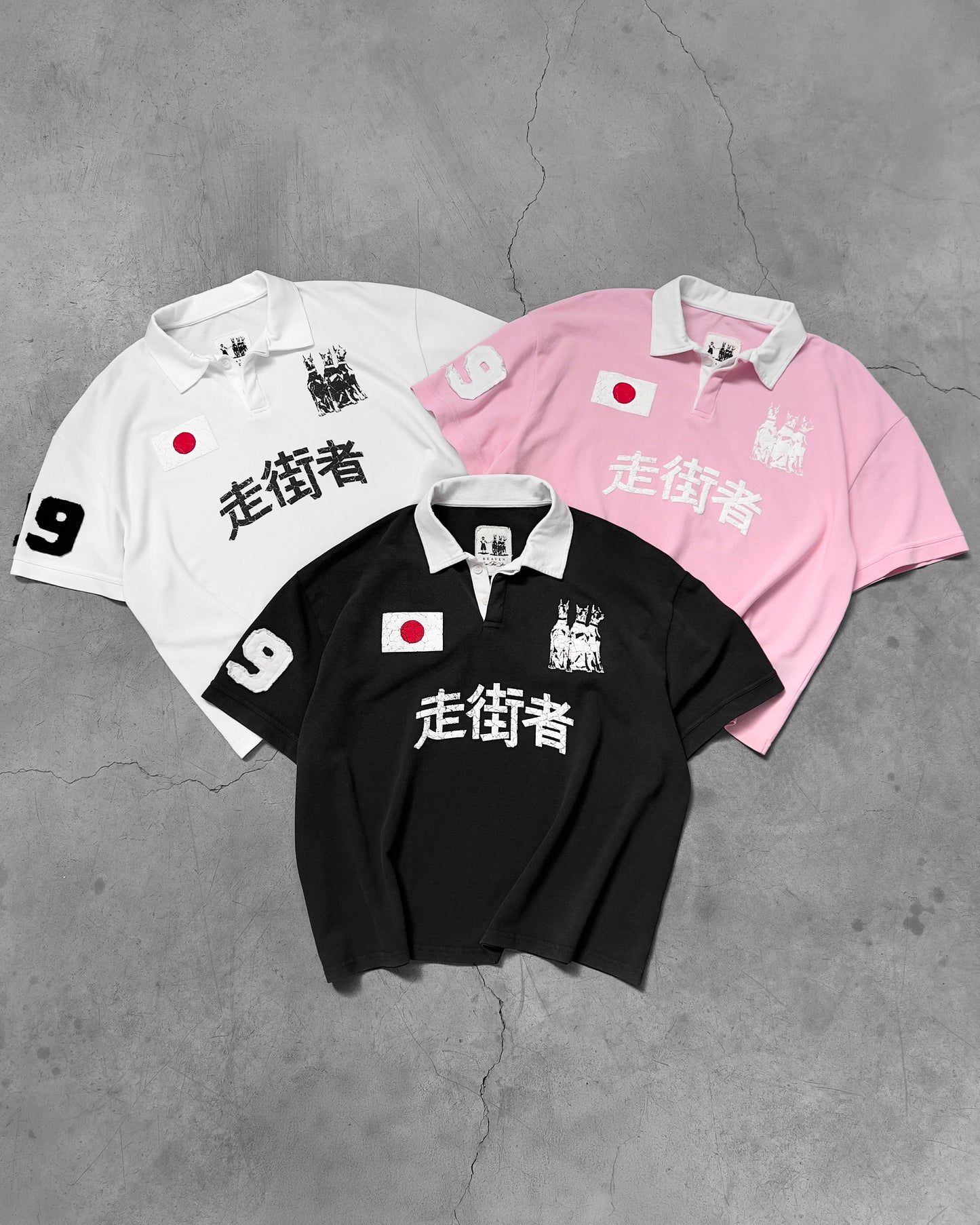 Reaven Pink Run Tha Streetz Polo