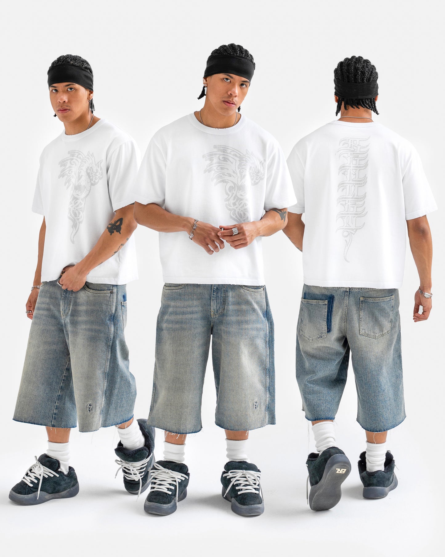 Reaven White Drake T-Shirt