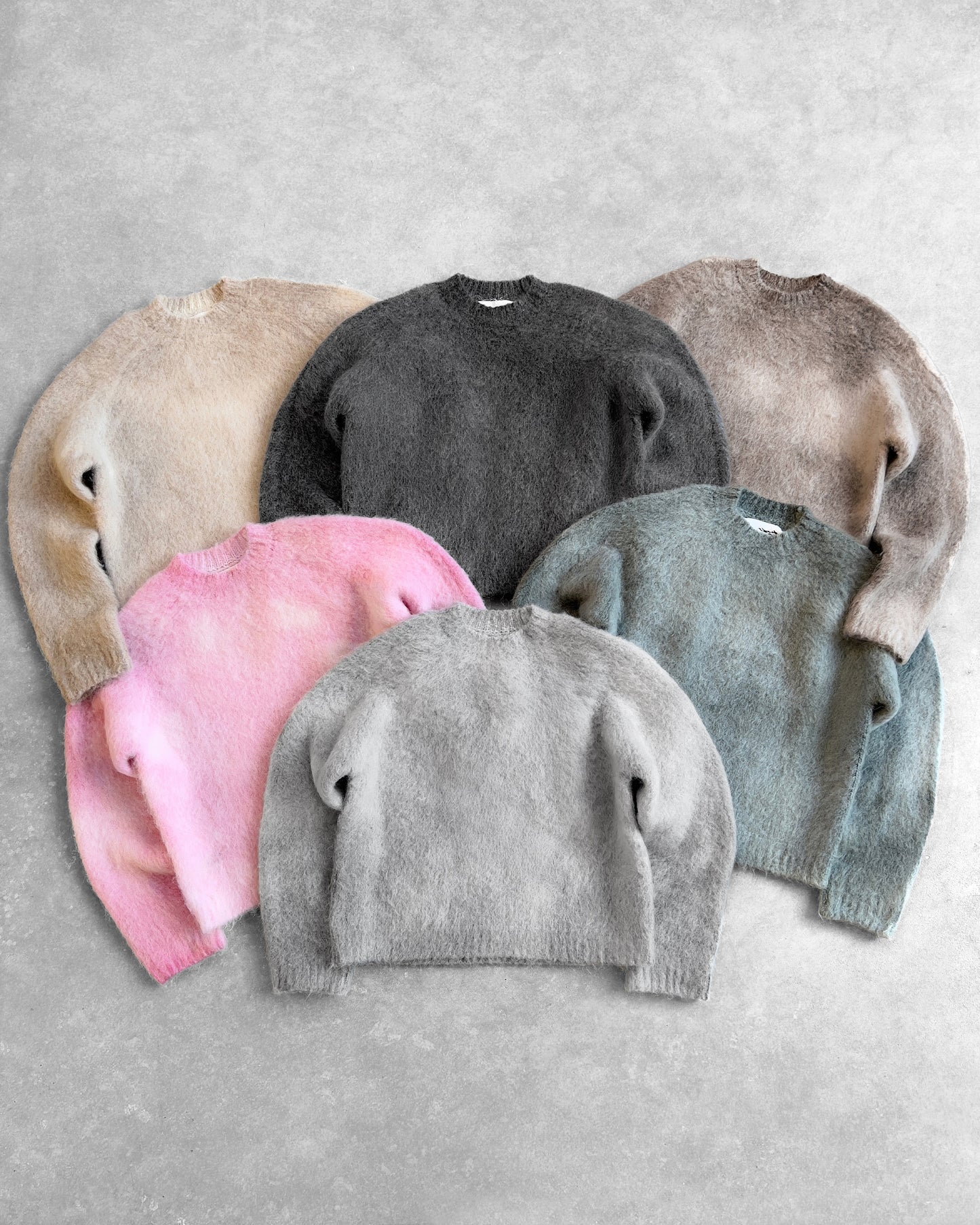 Reaven Vanilla Cream Nuvola Mohair Knit