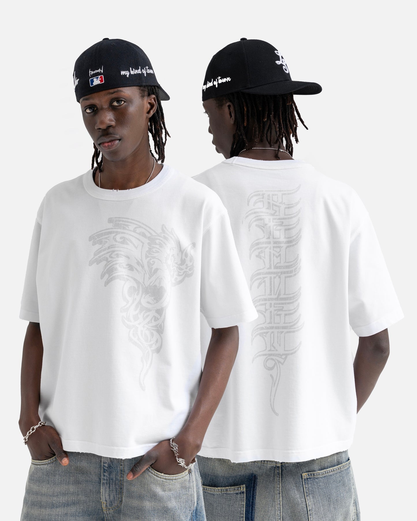 Reaven White Drake T-Shirt