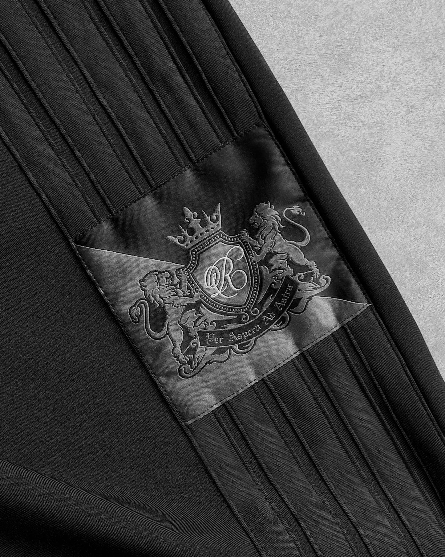 Reaven Black Heritage Trackpants