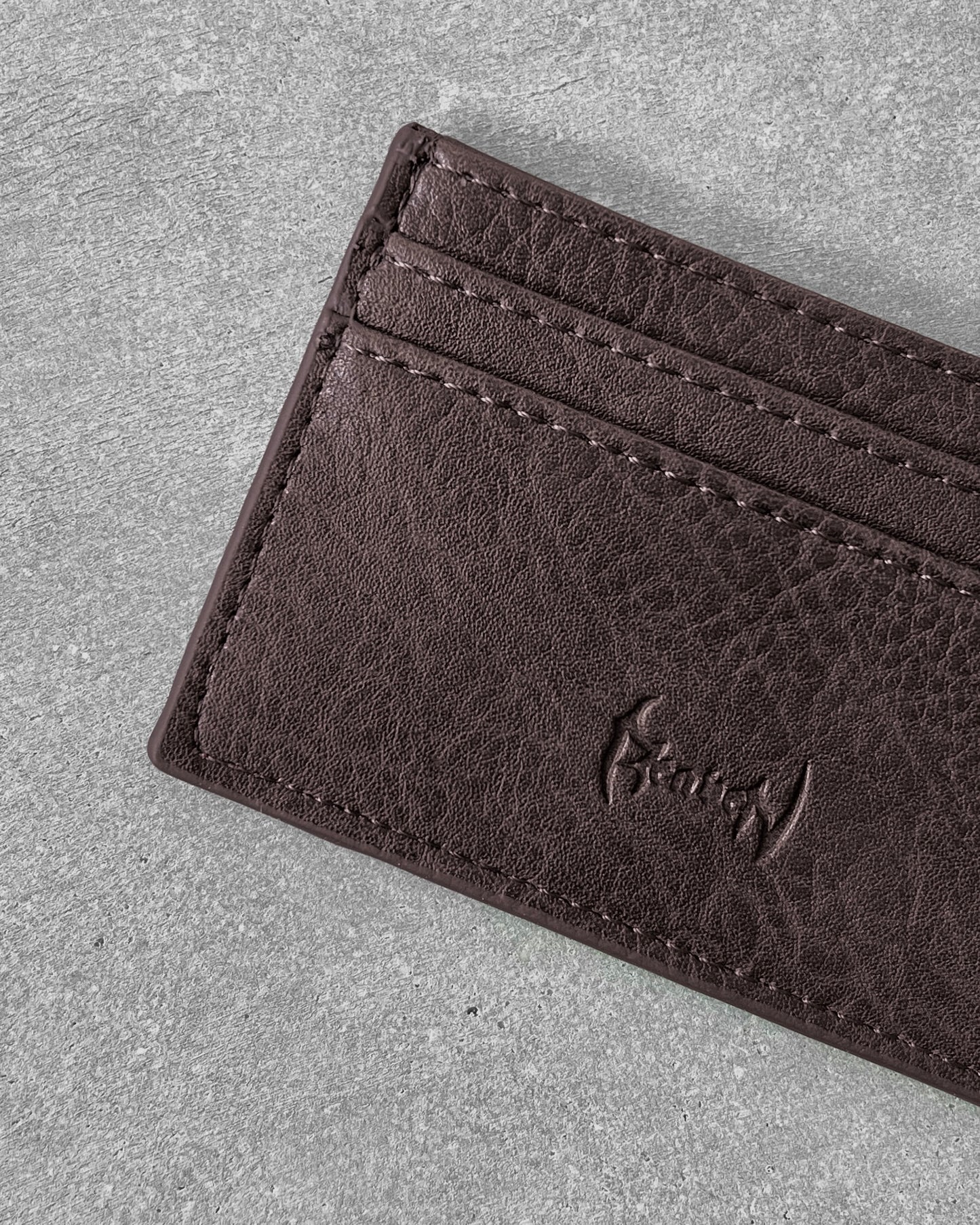 Reaven Moro Brown R-Nation Card Holder