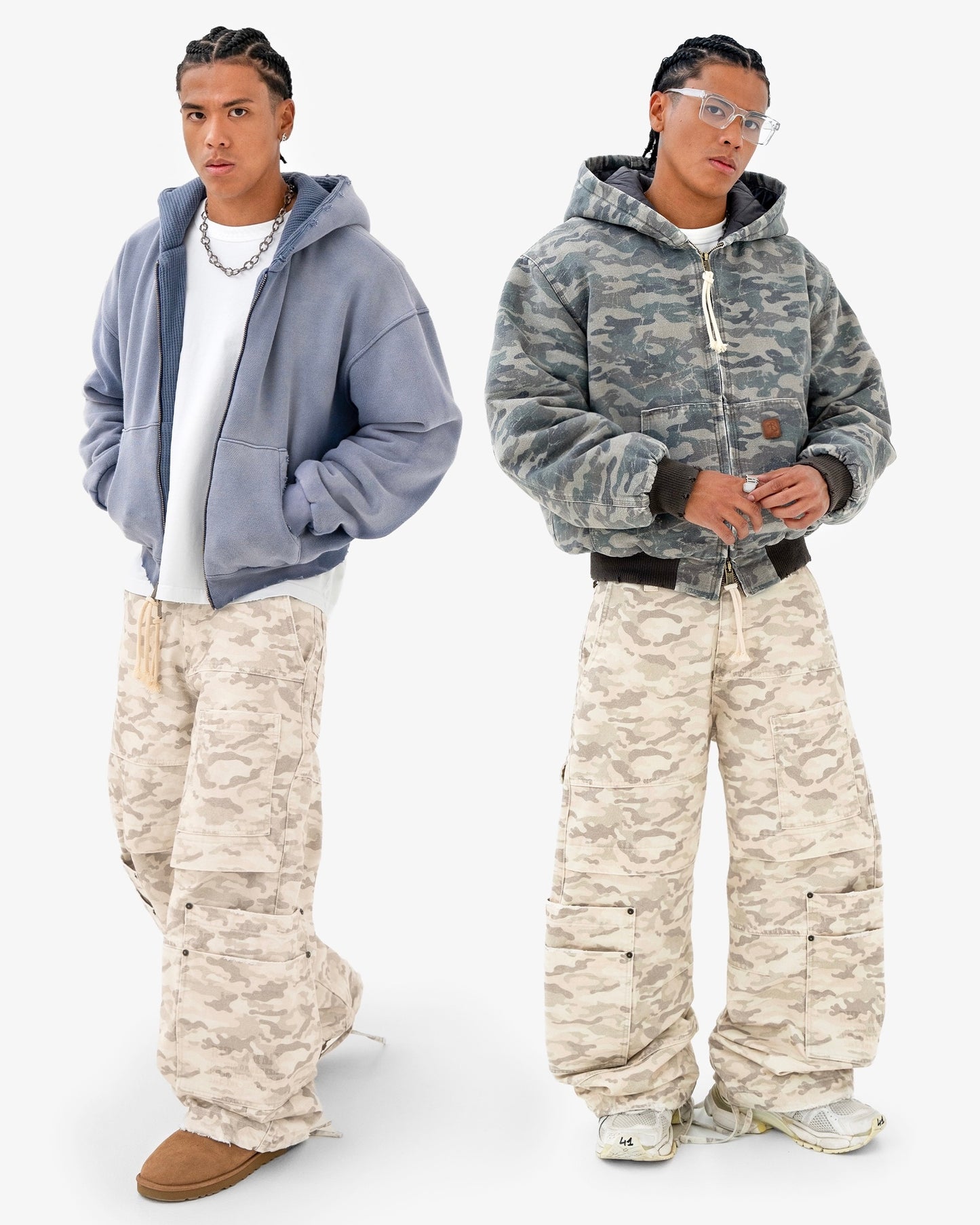 Reaven Desert Camo Cargo Pants