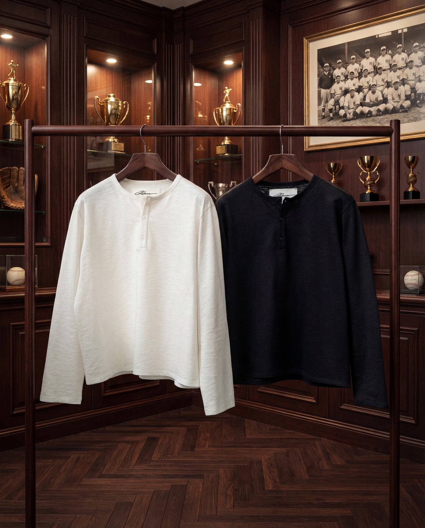 Reaven White Serafino Longsleeve