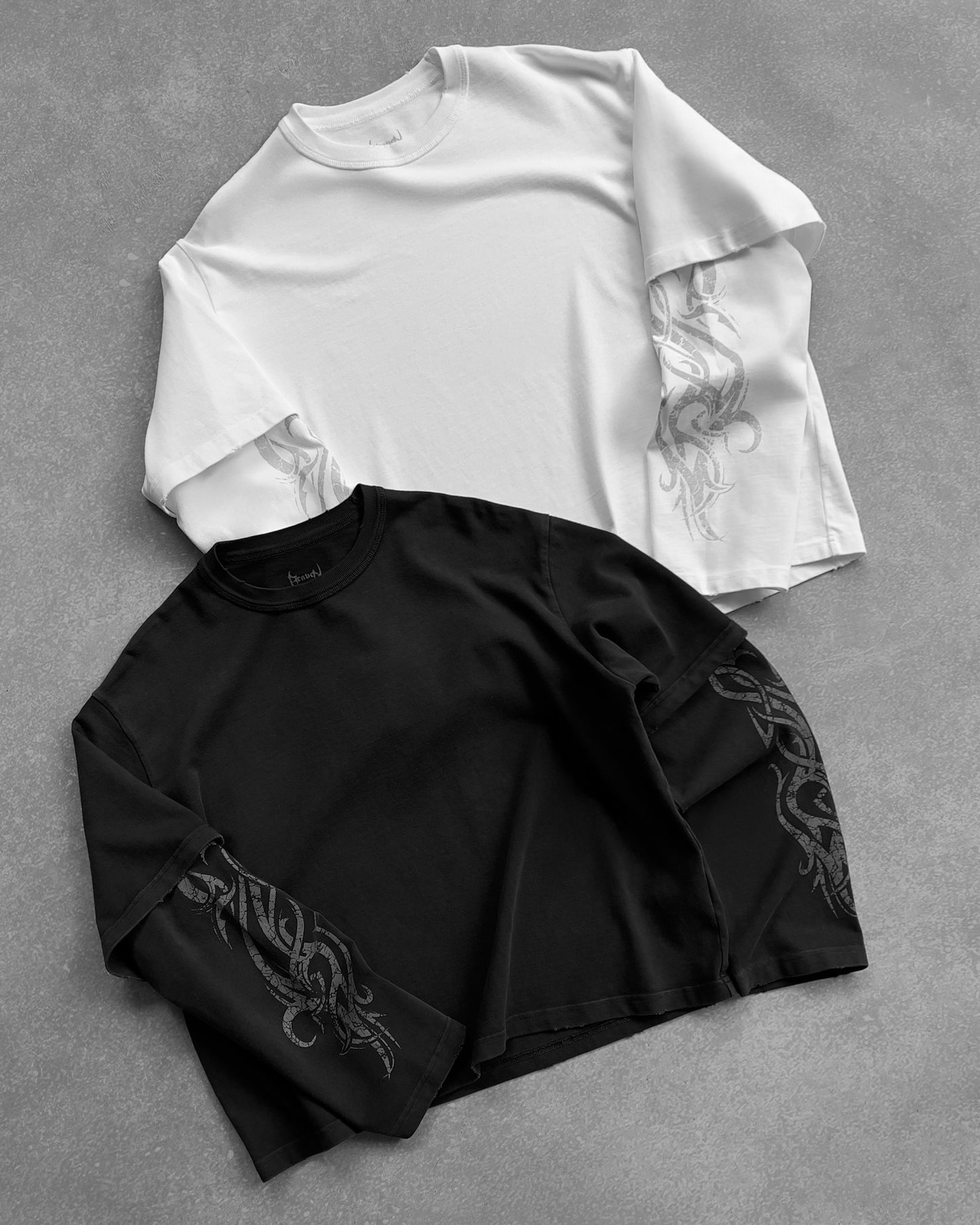 Reaven White Tribe Longsleeve