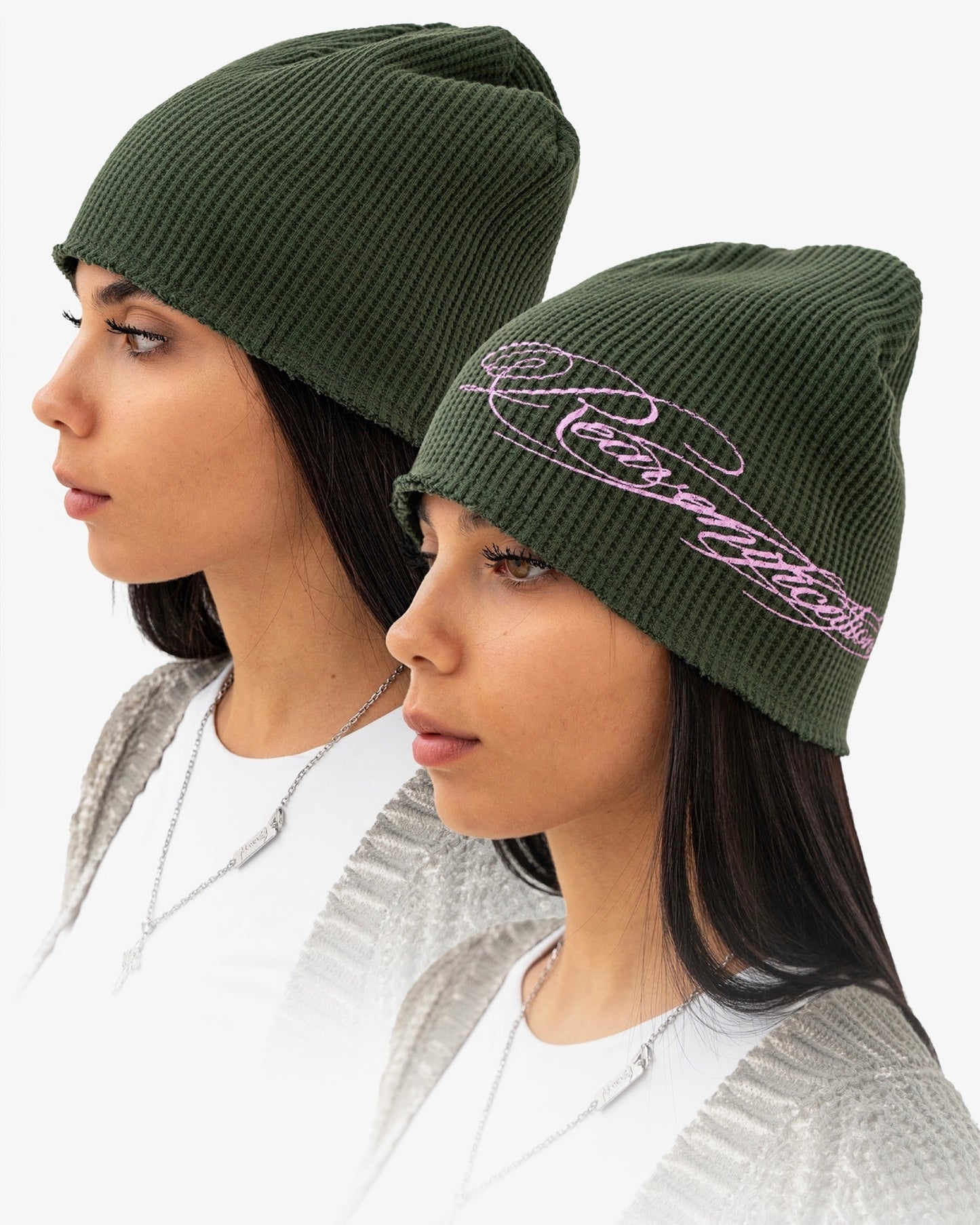 Reaven Olive Thermal Beanie