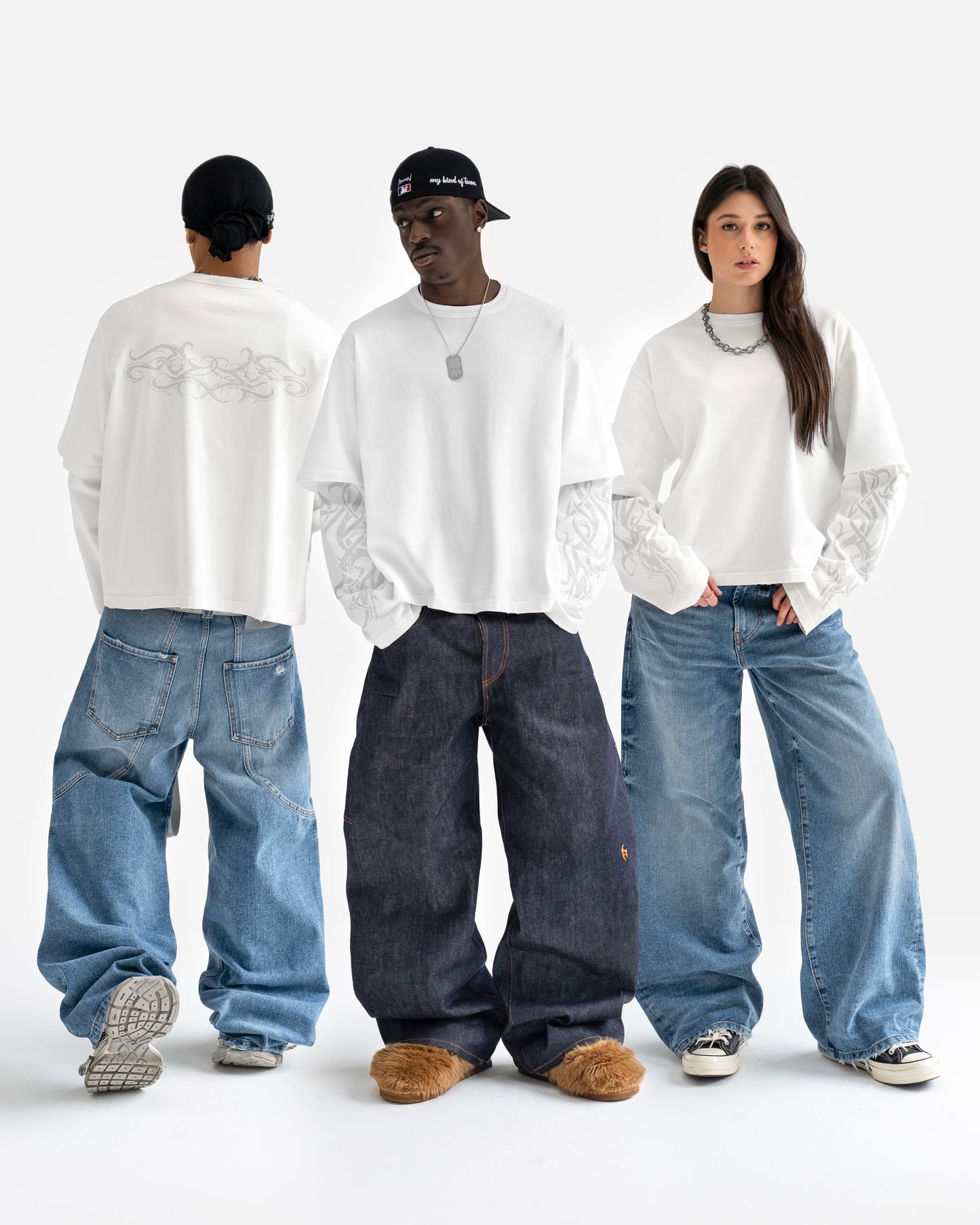 Reaven White Tribe Longsleeve