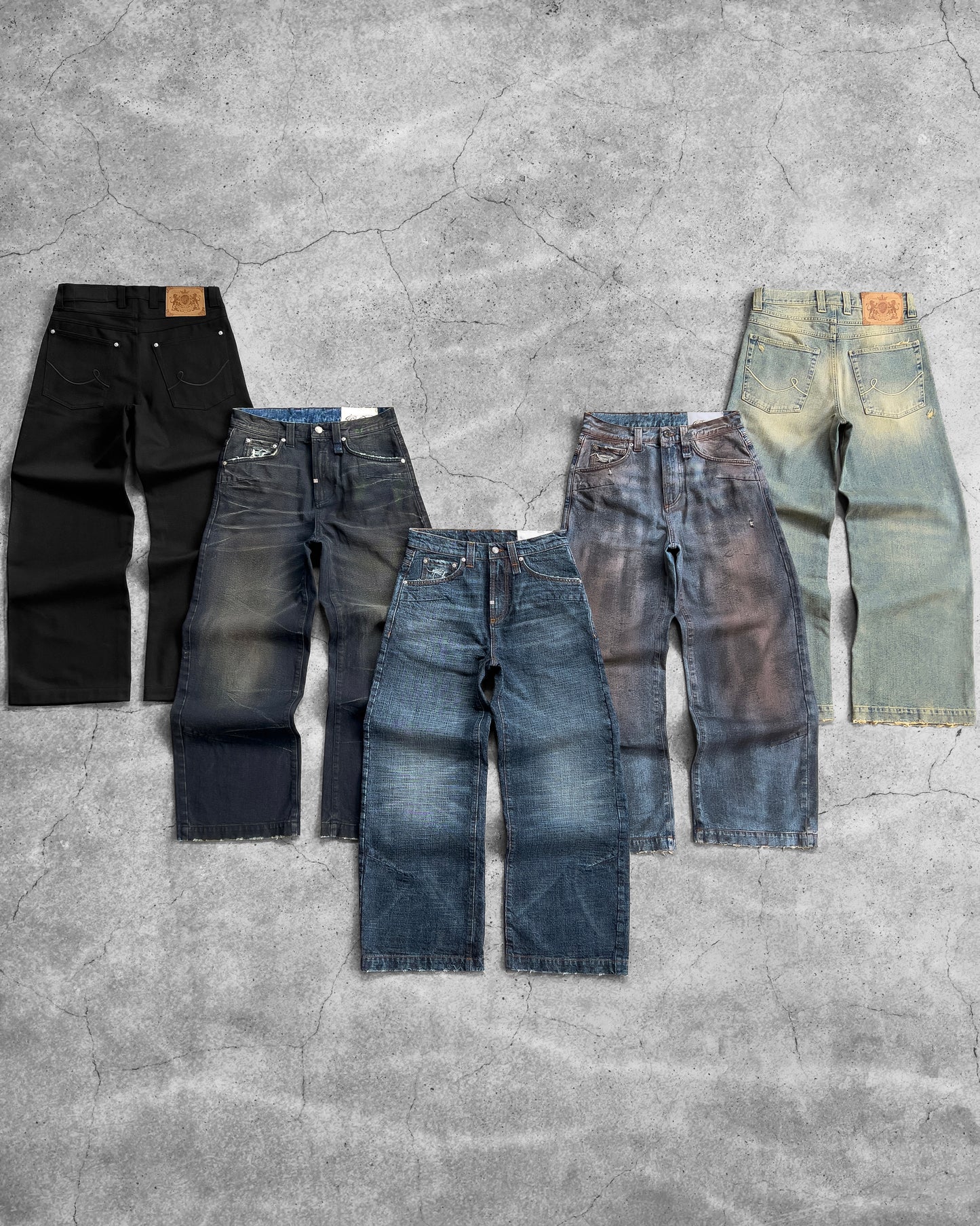 Reaven Raw Black Heritage Denim Jeans