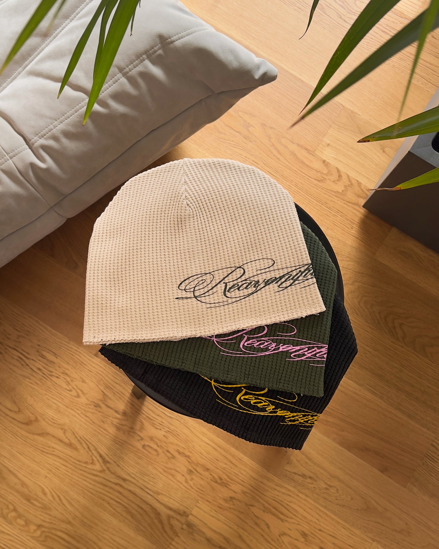 Reaven Cream Thermal Beanie