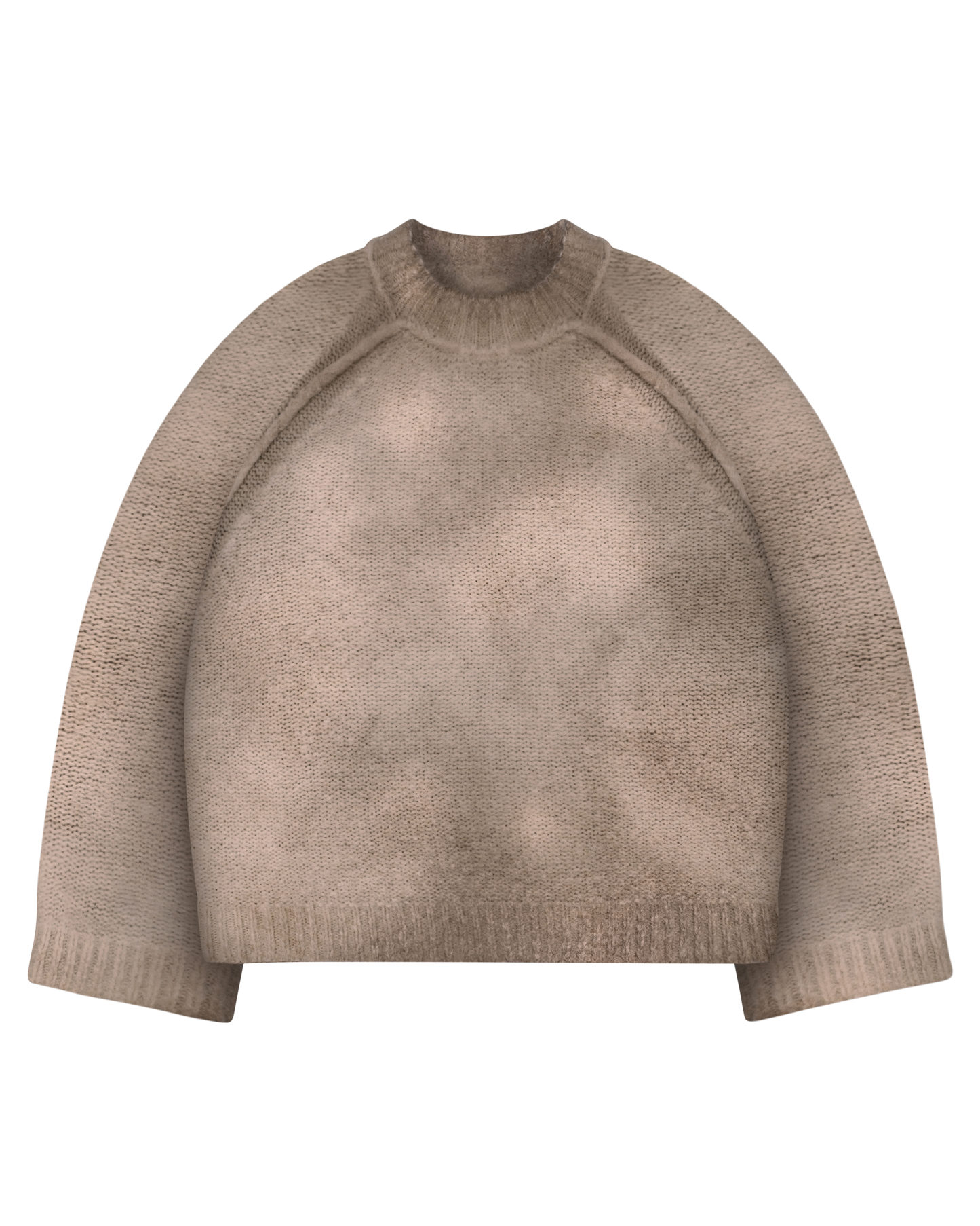 Reaven Mocha Brown Nuvola Mohair Knit