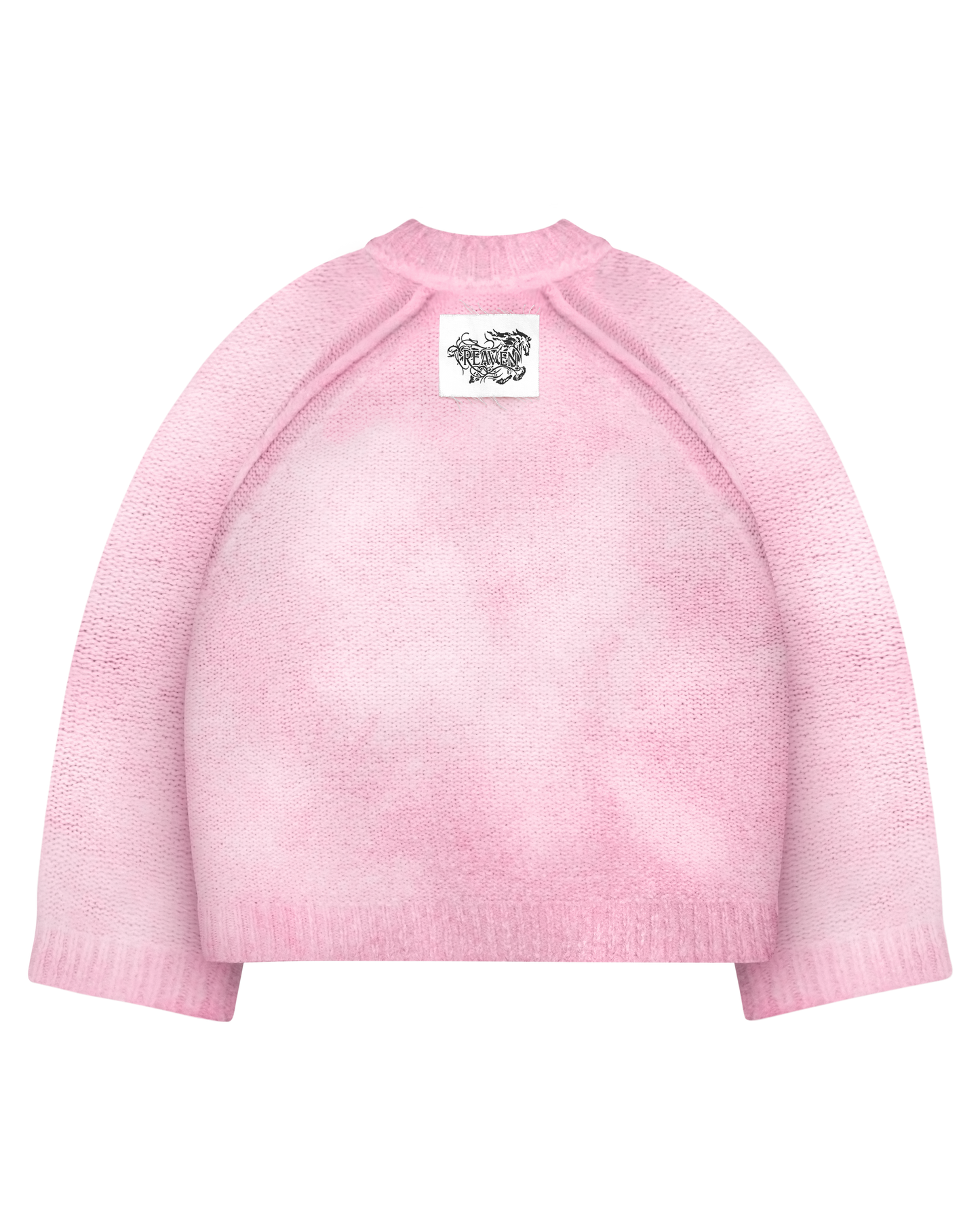Reaven Baby Pink Nuvola Mohair Knit