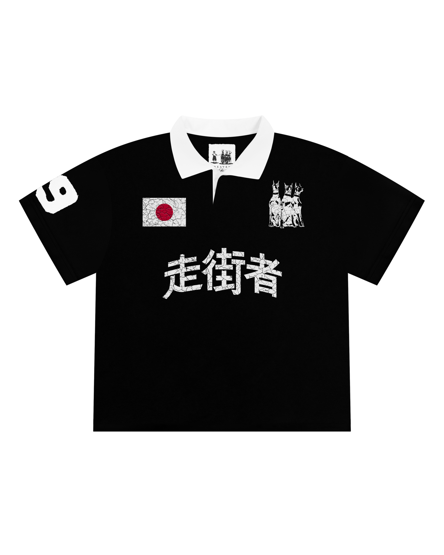 Reaven Black Run Tha Streetz Polo