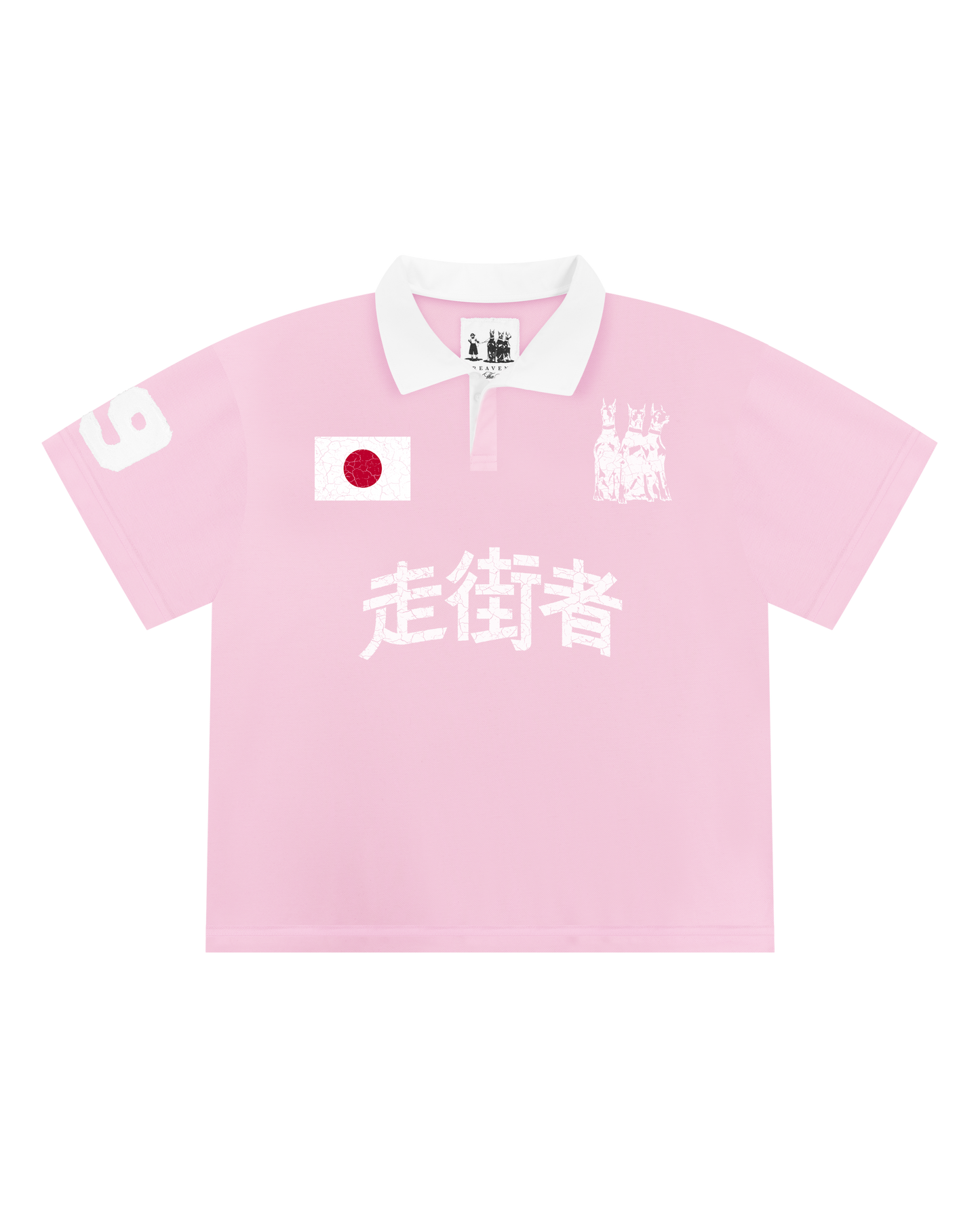 Reaven Pink Run Tha Streetz Polo