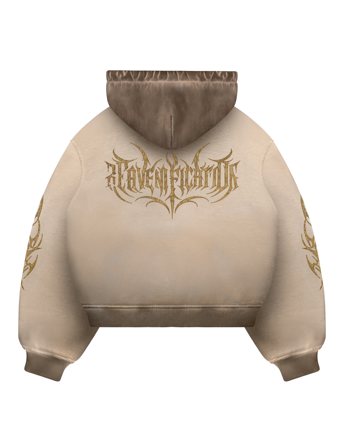 Reaven Gold Brown Reavenification Hoodie