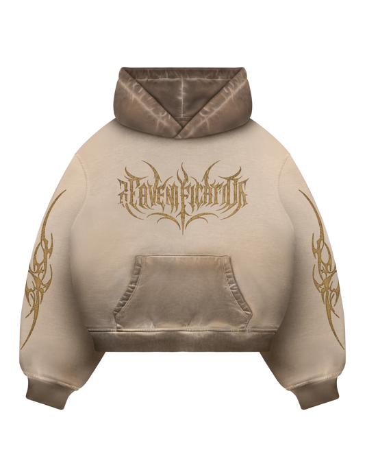 Reaven Gold Brown Reavenification Hoodie