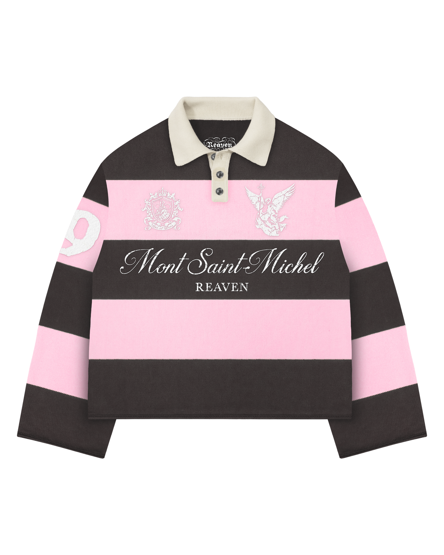 Reaven Pink Mont Saint Michel Polo